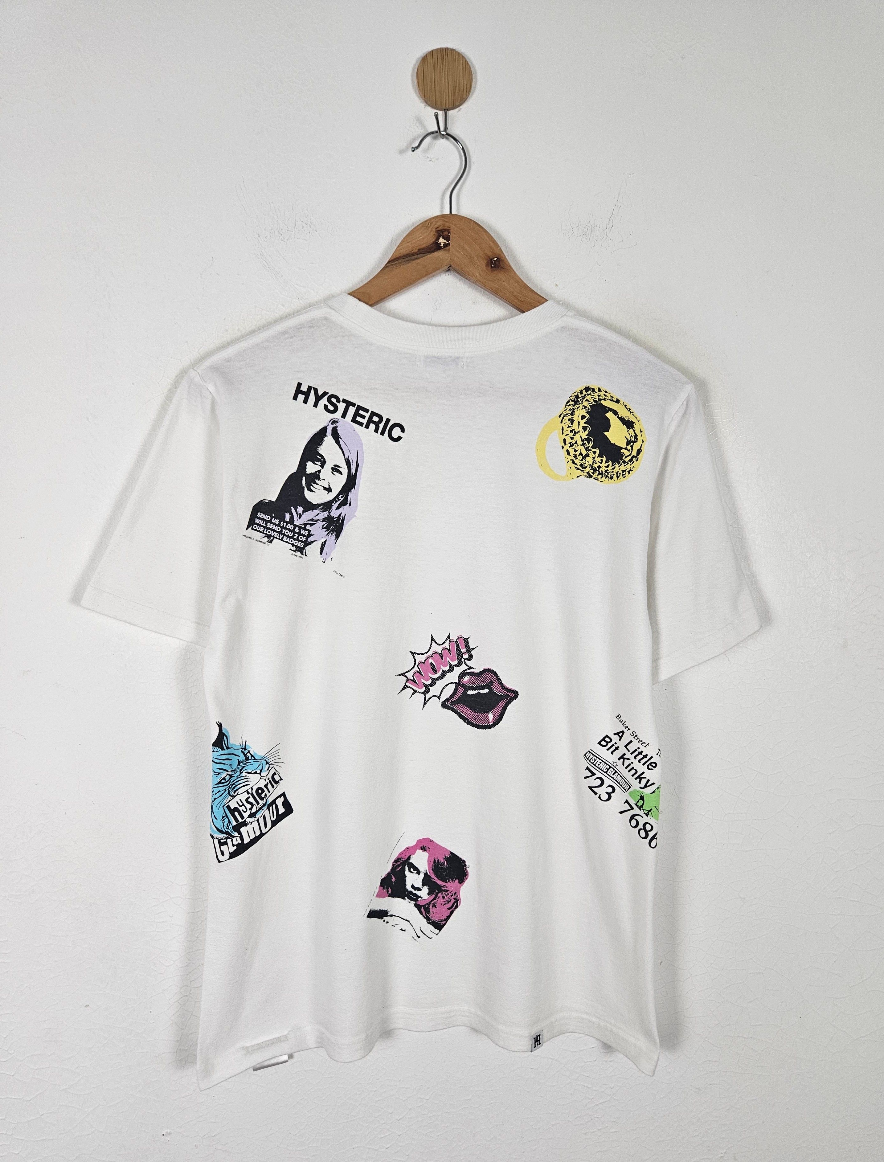 Hysteric Glamour Hysteric Glamour Sound logo shirt Size US S / EU 44-46 / 1 - 1 Thumbnail