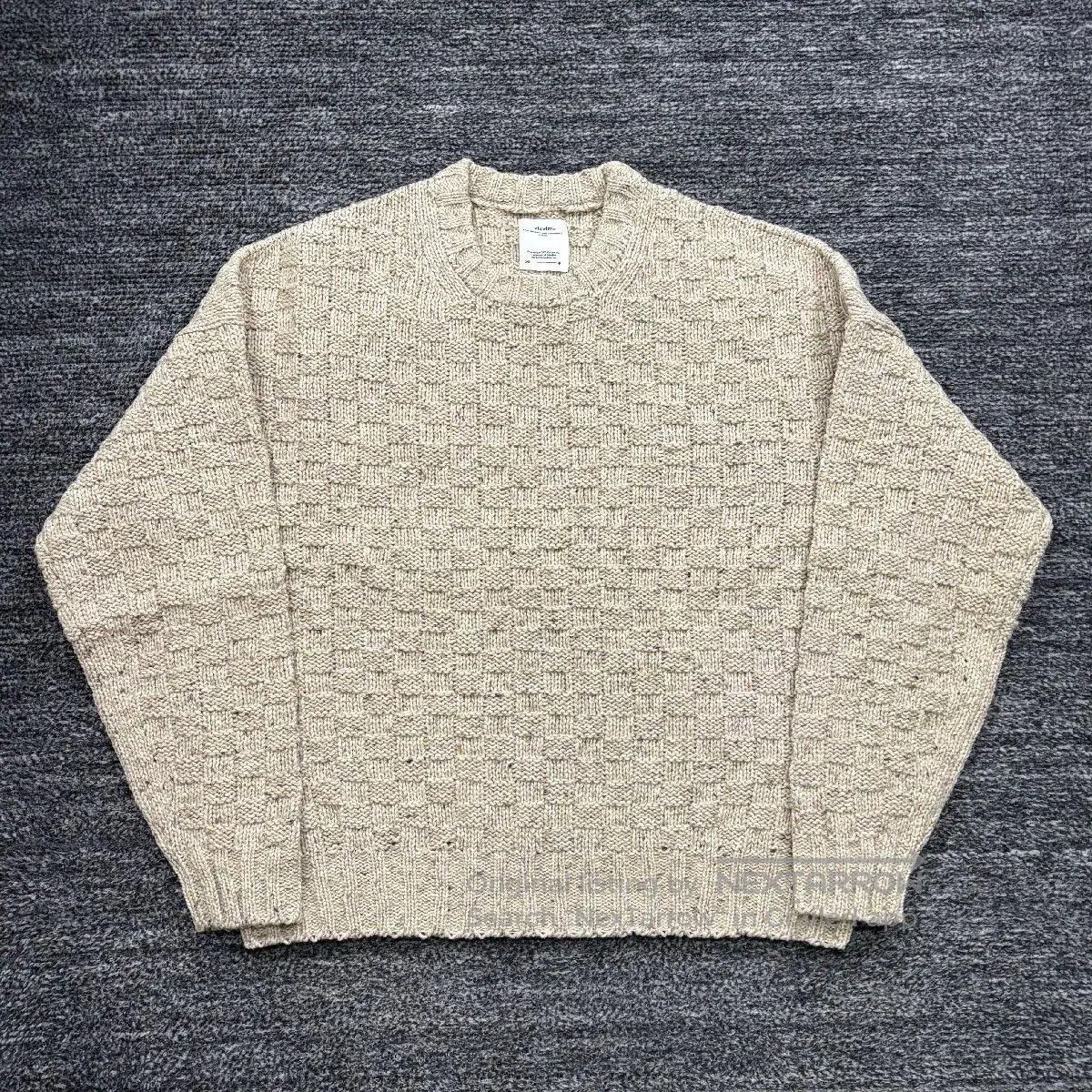 Visvim VISVIM 22AW AMPLUS CREW KNIT BEIGE. Size US L / EU 52-54 / 3 - 1 Thumbnail