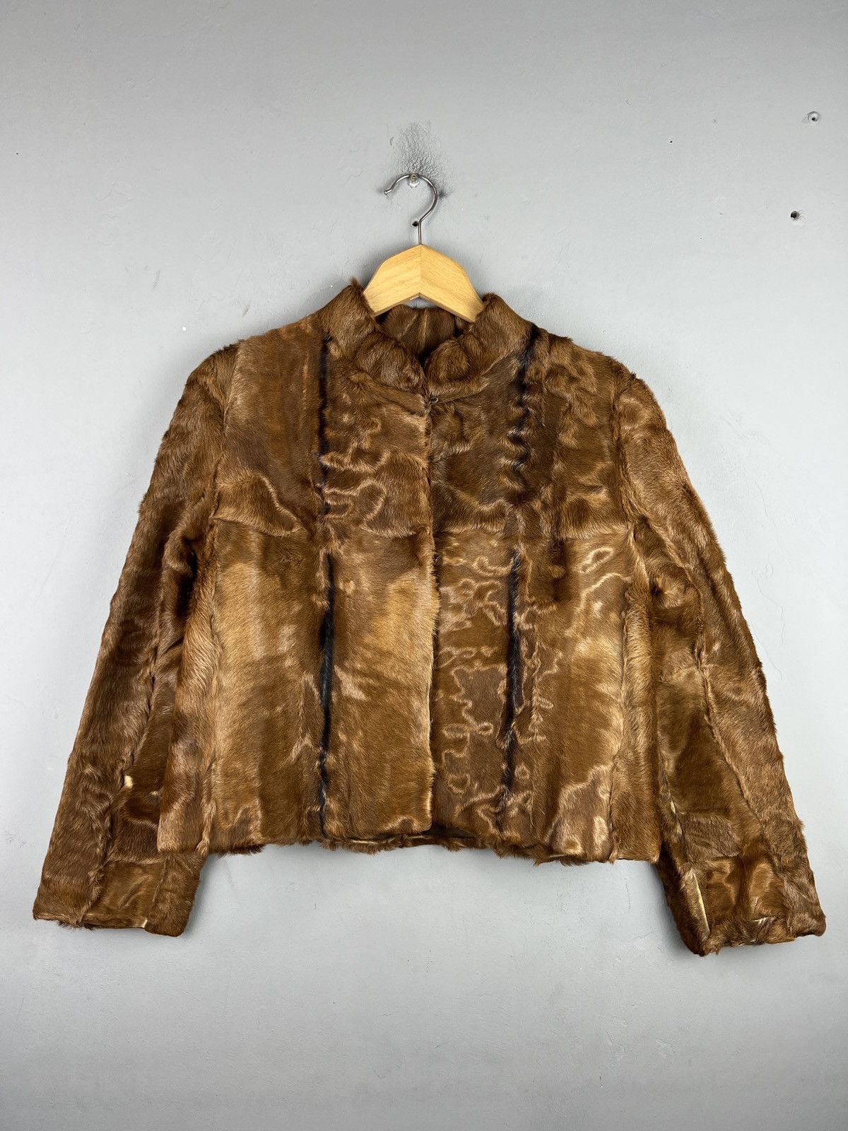 Vintage Vintage Natural Short Fur Coat Size M / US 6-8 / IT 42-44 - 1 Thumbnail