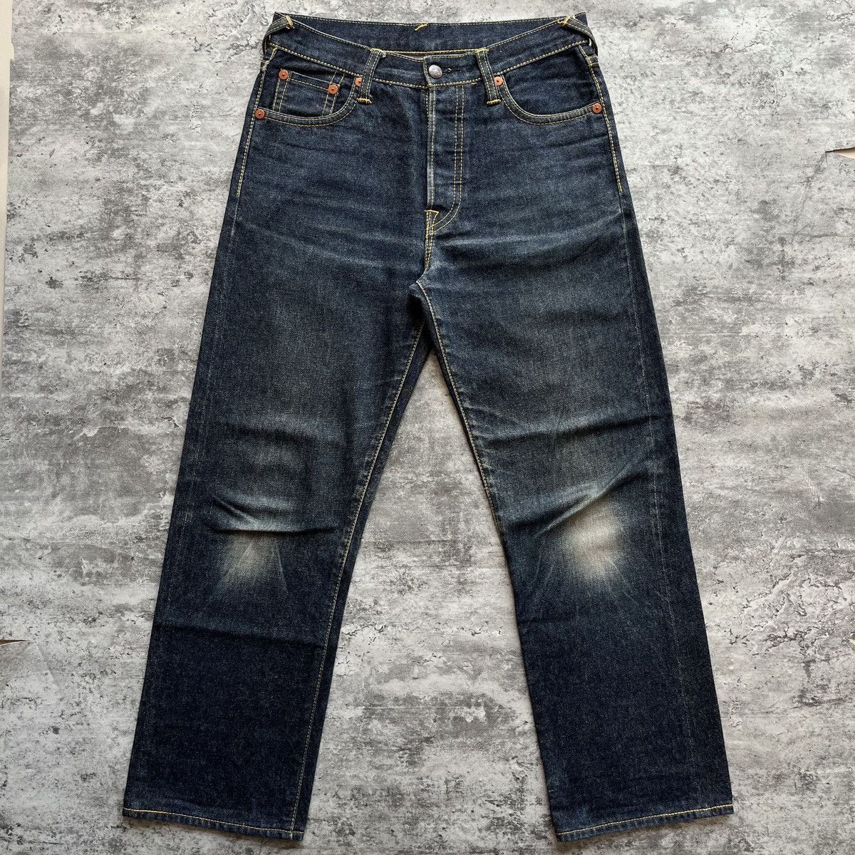 Evisu Y2K Evisu Donna Embroidered Seagull selvedge jeans Size 28" / US 6 / IT 42 - 12 Thumbnail