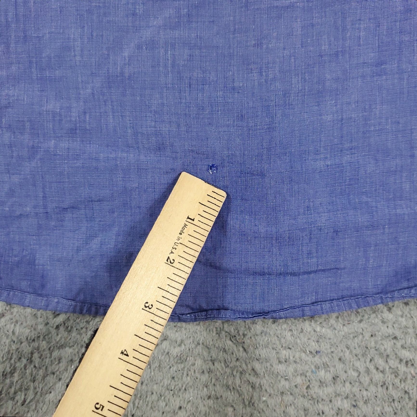 Brooks Brothers Brooks Brothers Shirt Mens Size 16.5 Blue Dress Button Long Sleeve Regular Cuff Barrel Collared Neck Size 42R - 6 Thumbnail