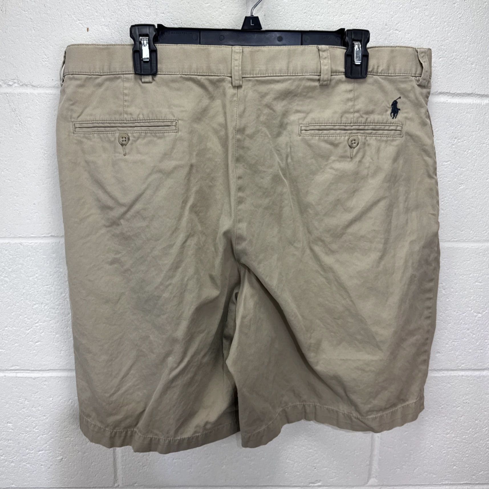 Polo Ralph Lauren VINTAGE Polo Ralph Lauren Men’s Shorts Casual Chino Cotton 38 Khaki Pleated Pony Logo Size US M / EU 48-50 / 2 - 7 Thumbnail