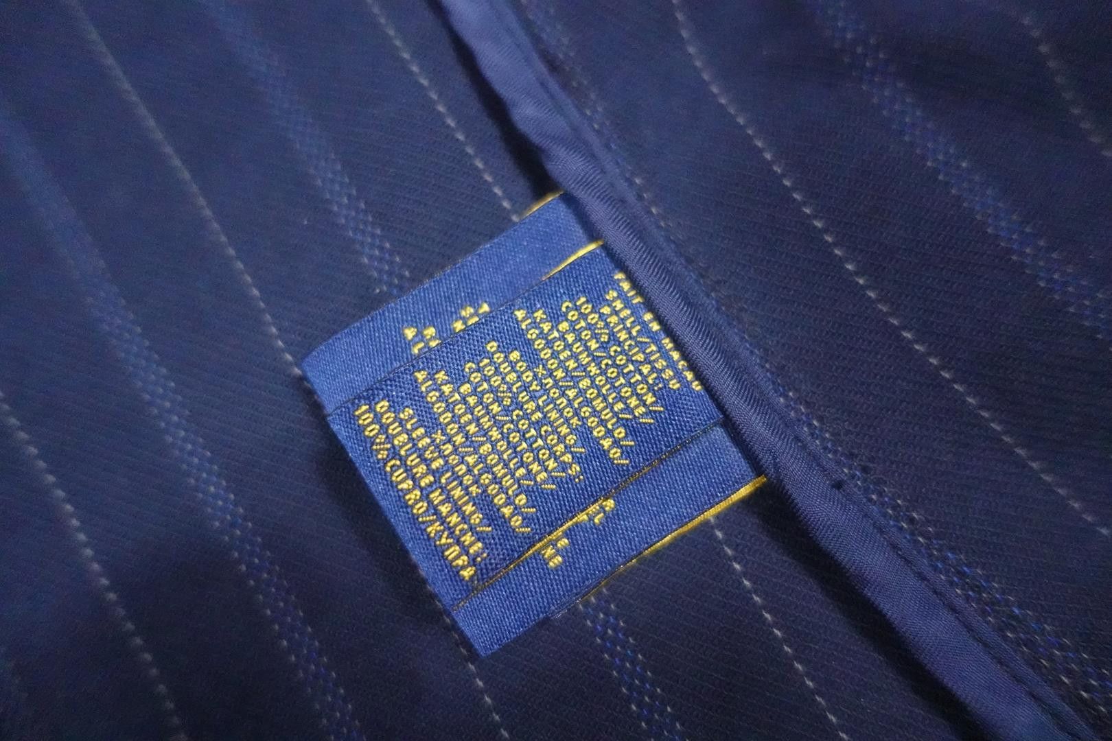 Rugby Ralph Lauren Ralph Lauren Rugby Blazer Jacket Coat Navy Striped RARE M Size US M / EU 48-50 / 2 - 4 Thumbnail