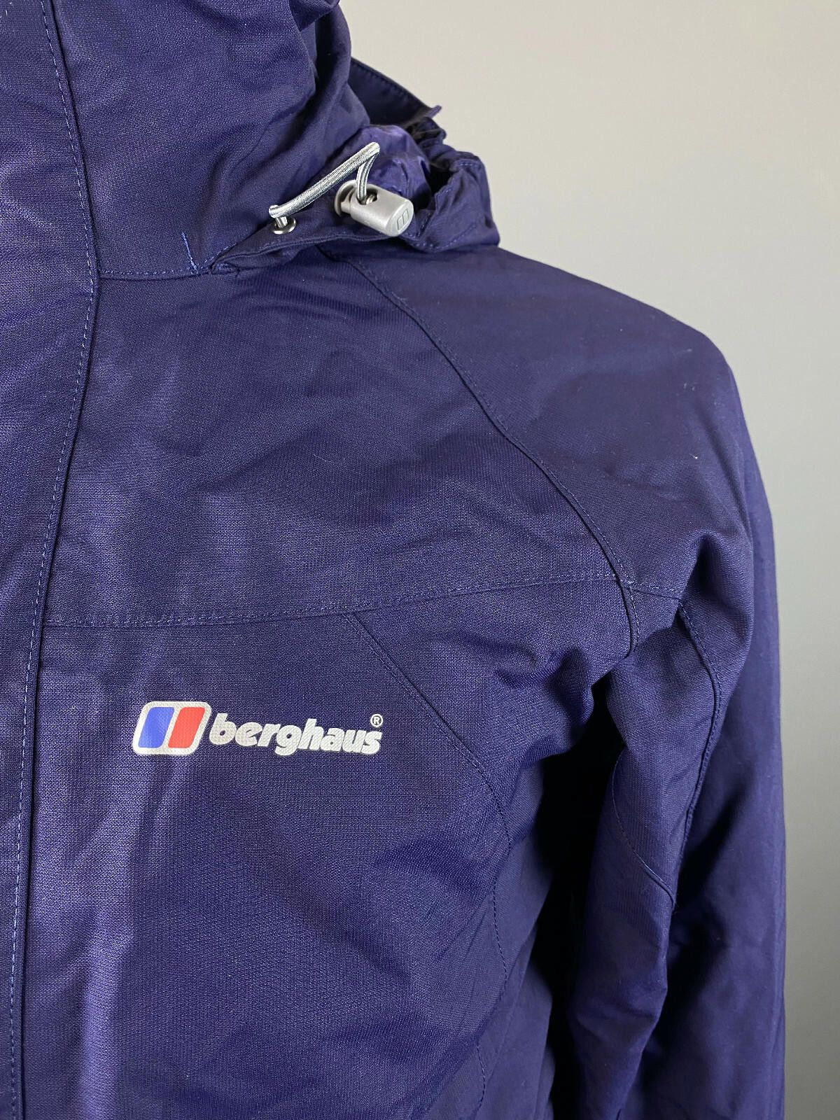 Berghaus Berghaus Navy Blue Full Zip Nylon Windbreaker Jacket Size S Size US S / EU 44-46 / 1 - 2 Thumbnail