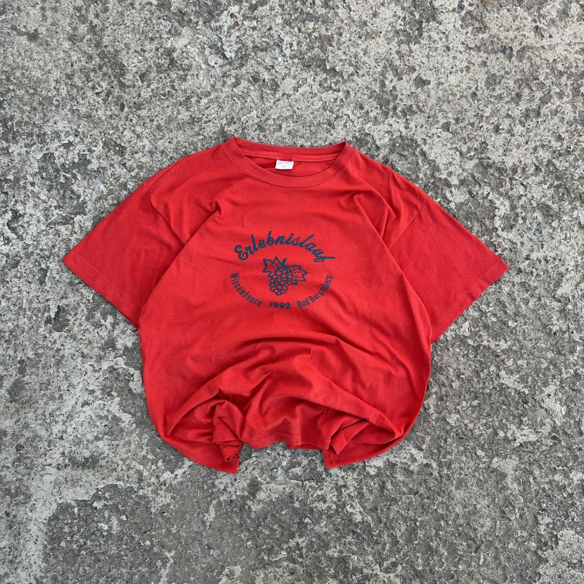 Vision Streetwear Erlebnislauf Wissembourg 92 Bad Bergzabern Tee Single Stitch Size US XL / EU 56 / 4 - 1 Thumbnail