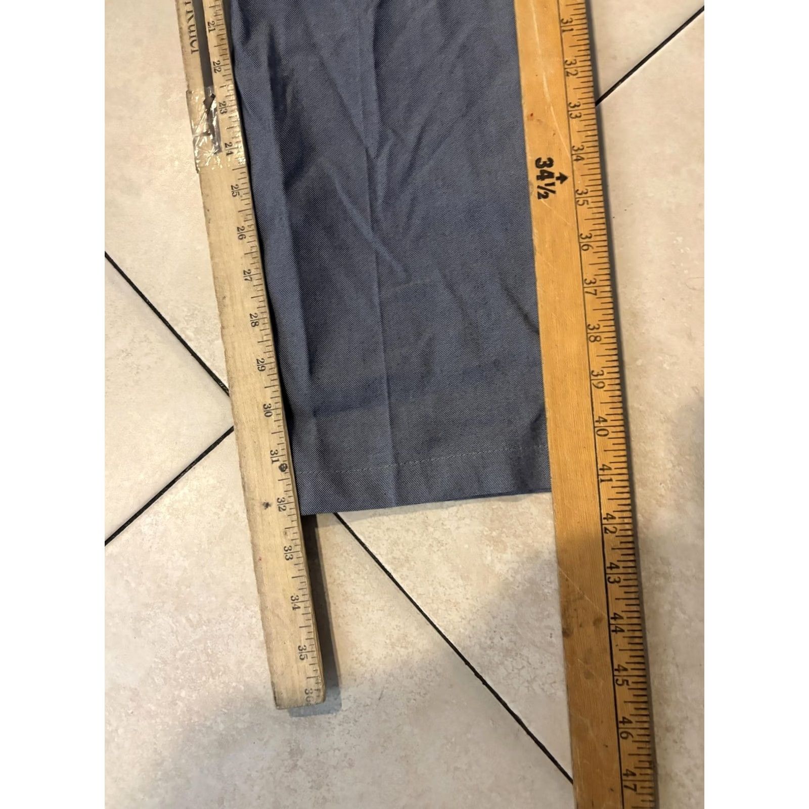 Mizzen+Main VINTAGE Mizzen+Main Pants Mens 32 Gray Performance Chino Dress Work Stretch Casual Tech Size US 32 / EU 48 - 7 Thumbnail