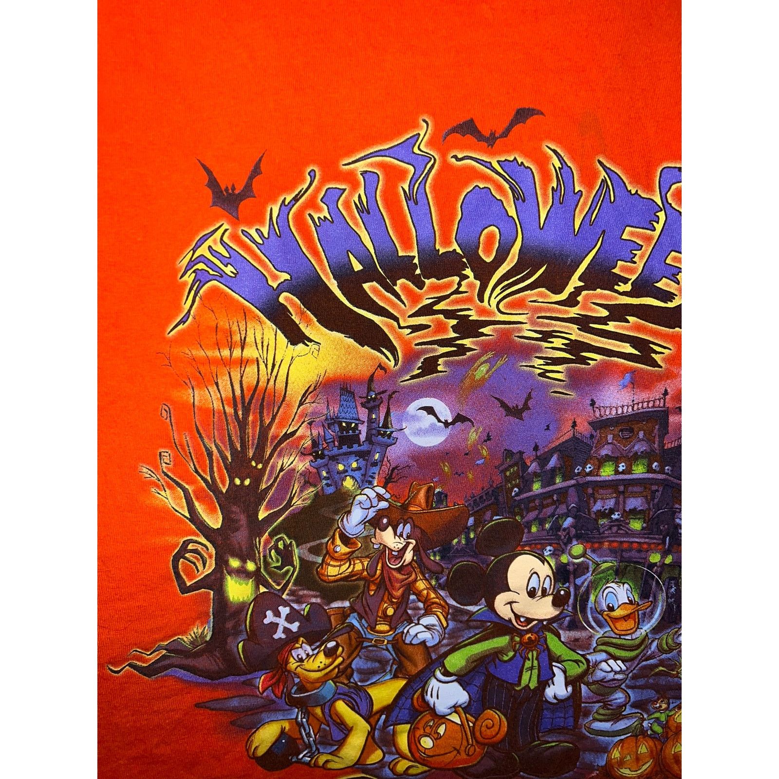 Disney 2016 Halloween Walt Disney World Mickey Shirt Tee XL 2010s Size US XL / EU 56 / 4 - 4 Thumbnail