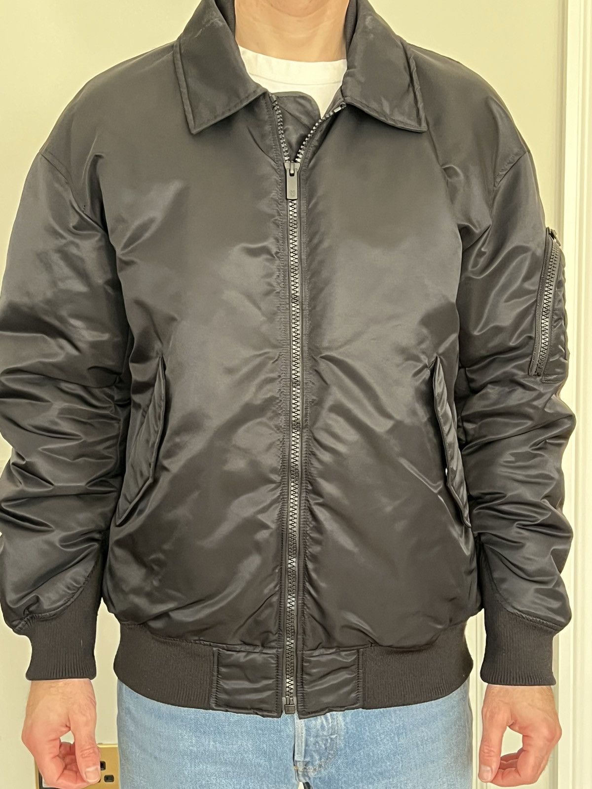 Jil Sander × Uniqlo Jill Sander x Uniqlo Men's MA1 Bomber Jacket (2019) Size M Size US M / EU 48-50 / 2 - 10 Thumbnail