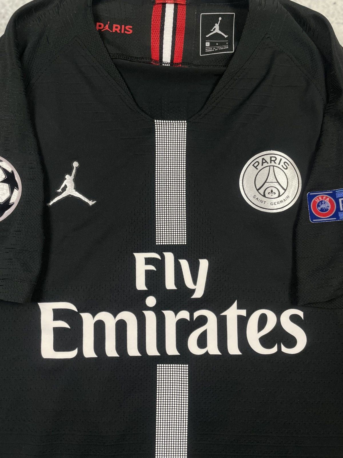 Jordan Brand Jordan x PSG (Men’s) L 2019/20 Champions League Jersey Black Size US L / EU 52-54 / 3 - 7 Thumbnail