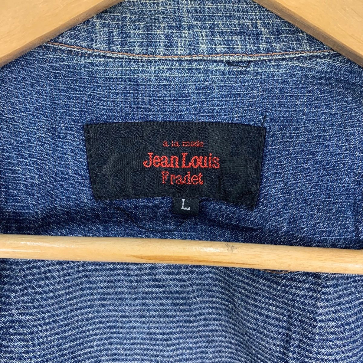 Jean-Louis Scherrer Vintage JEAN LOUIS FRADET Paris Cartoon Denim Jeans Vest Size L / US 10 / IT 46 - 10 Thumbnail