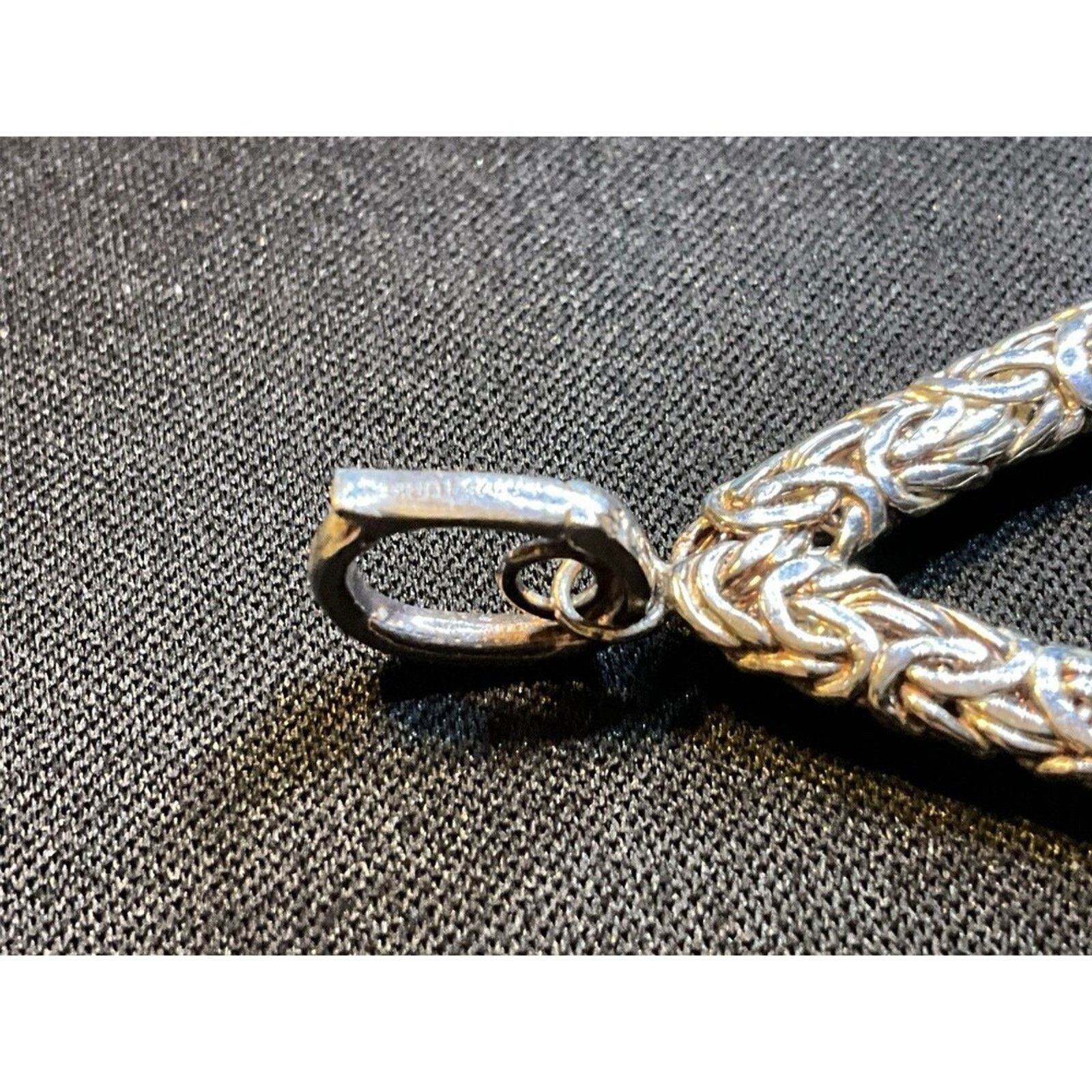 Other 925 Sterling Silver Ornate Pendant Size ONE SIZE - 3 Thumbnail