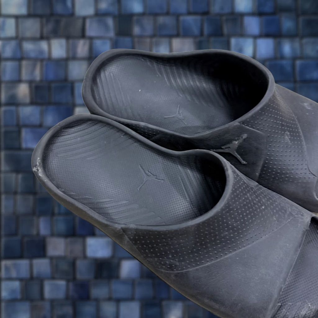 Jordan Brand Nike Air Jordan Post Slide Sandals Black Mens Size 10 Sandal Slide Size ONE SIZE - 1 Thumbnail