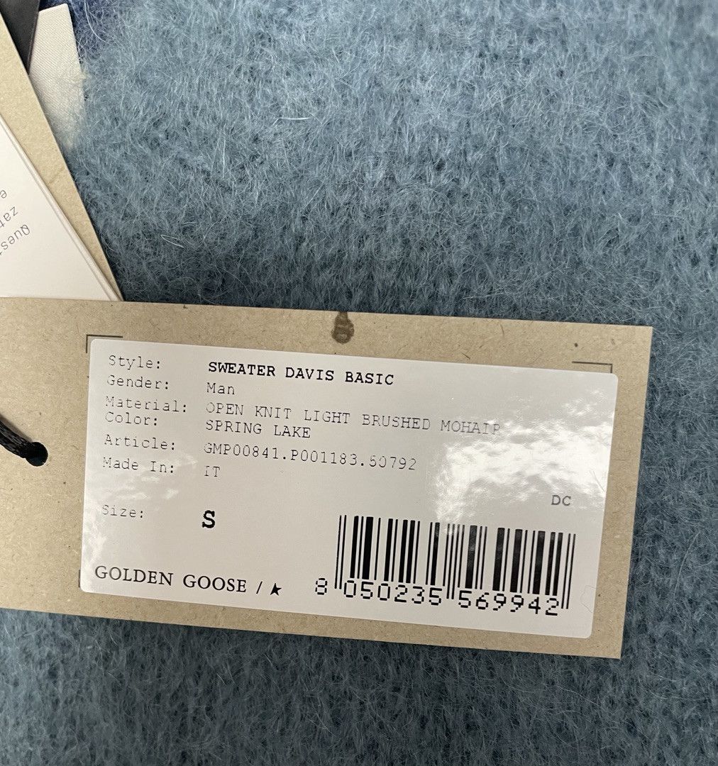 Golden Goose GOLDEN GOOSE Devis Brushed Mohair Wool Sweater Size US S / EU 44-46 / 1 - 9 Thumbnail