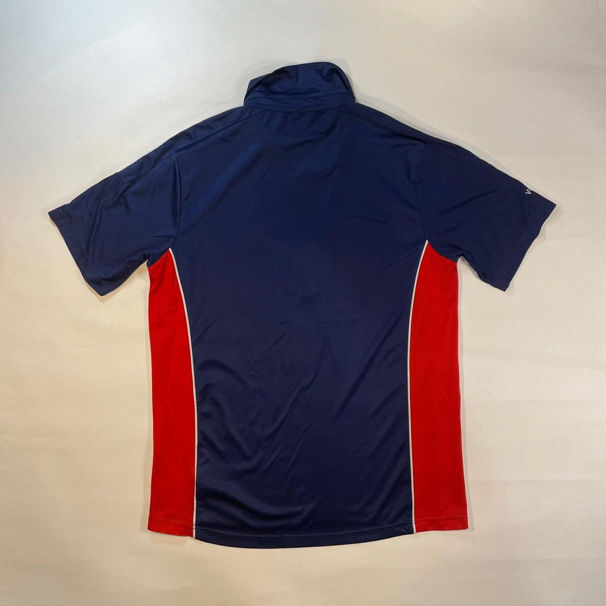 Adidas Navy and red Adidas England Polo Shirt tee jersey sport Size US XL / EU 56 / 4 - 2 Thumbnail