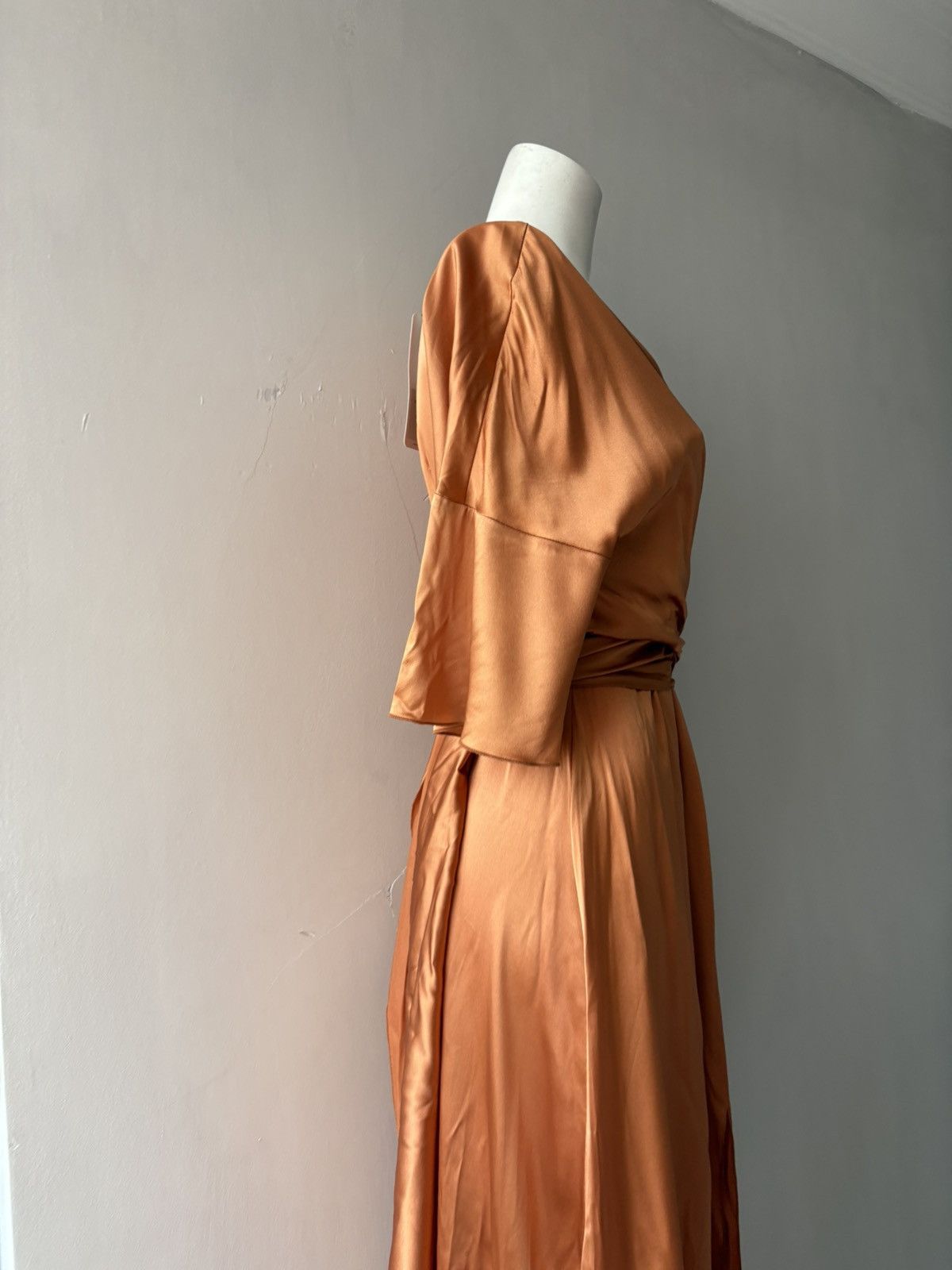 Vintage Italian mr.mrs.shirt silk dress Size M / US 6-8 / IT 42-44 - 16 Thumbnail