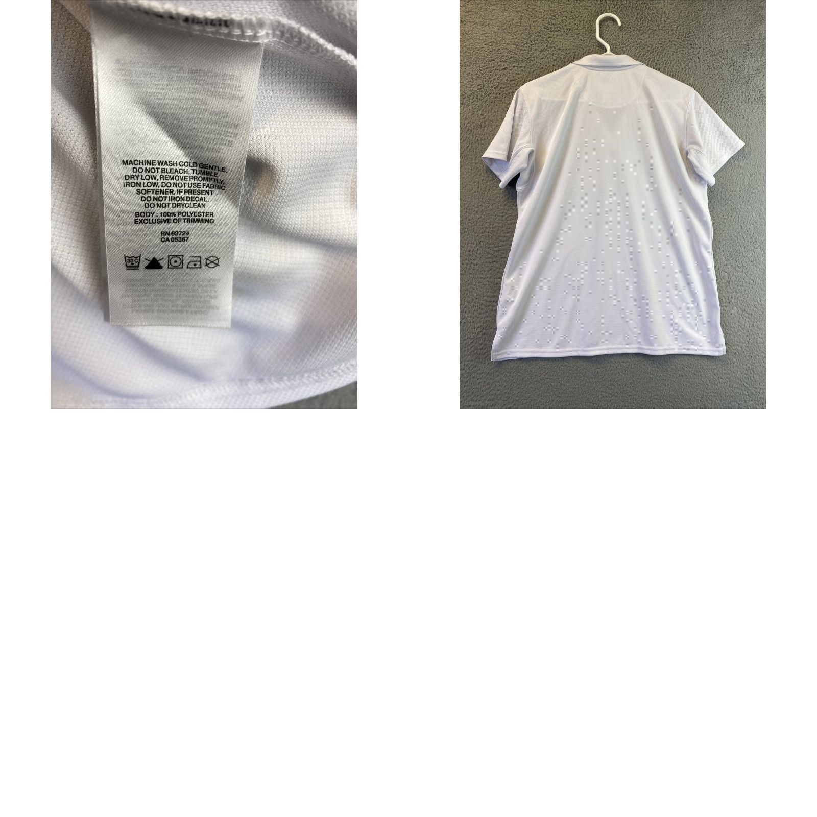 Vintage VINTAGE Columbia Polo Shirt Women's Size L Short Sleeve White Stretch Collared Unisex Adults Size L / US 10 / IT 46 - 8 Thumbnail