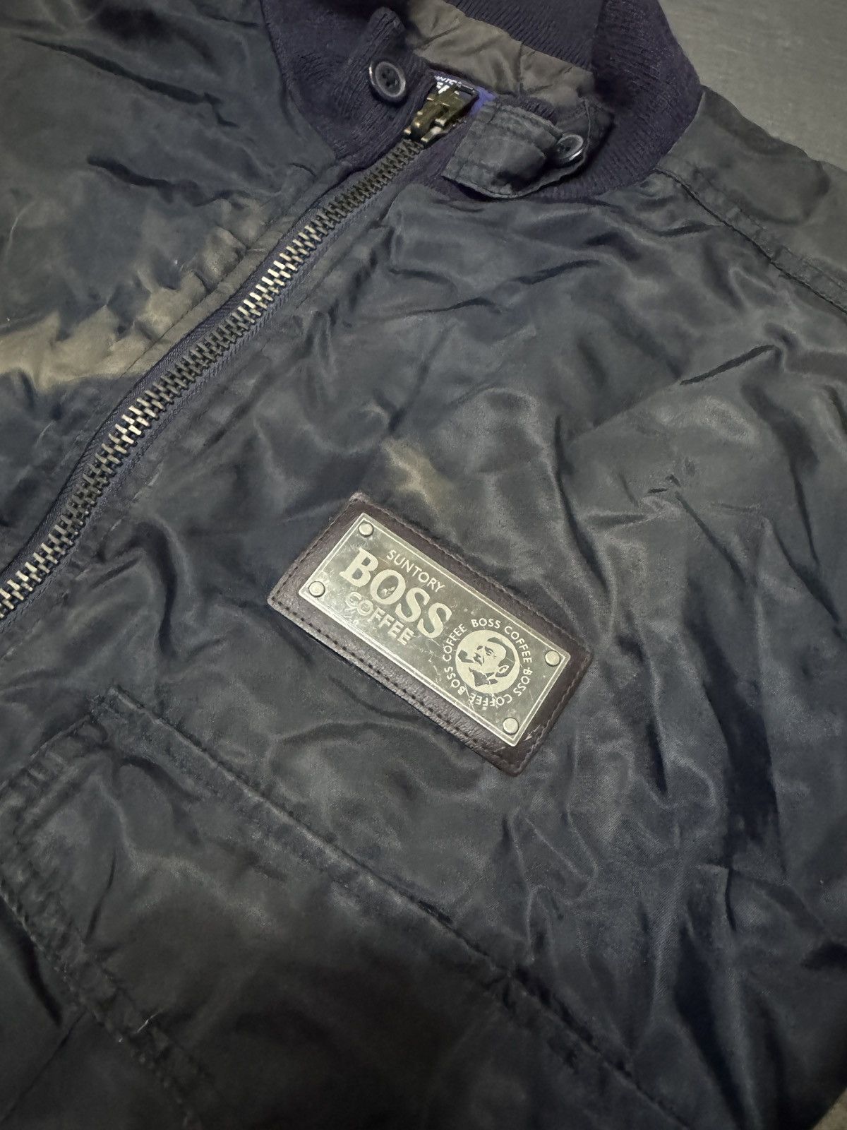 Vintage Vintage Suntory Boss bombet Jacket Size US L / EU 52-54 / 3 - 3 Thumbnail