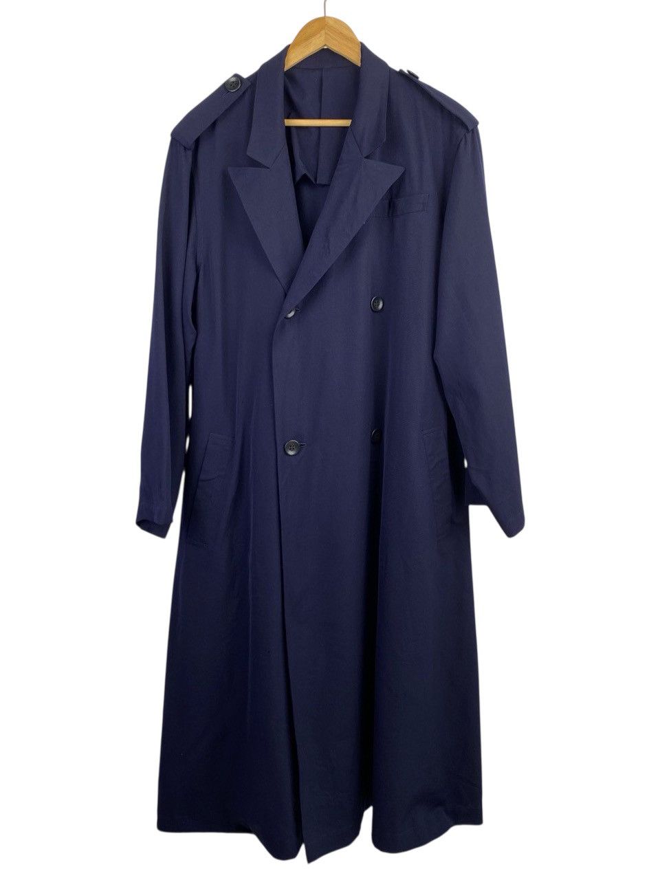 Yohji Yamamoto Vintage 90’s Y’s by Yohji Yamamoto Double Breast Coat Size US L / EU 52-54 / 3 - 1 Thumbnail