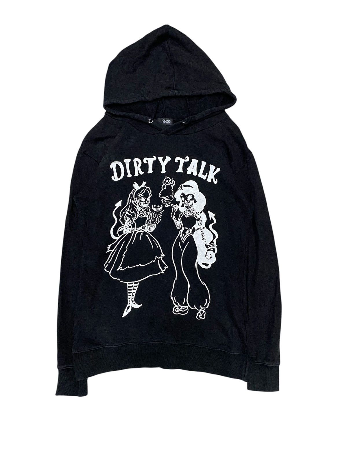 Hysteric Glamour 2000s Glad News Japan Dirty Talk satanic hoodie Size M / US 6-8 / IT 42-44 - 1 Thumbnail
