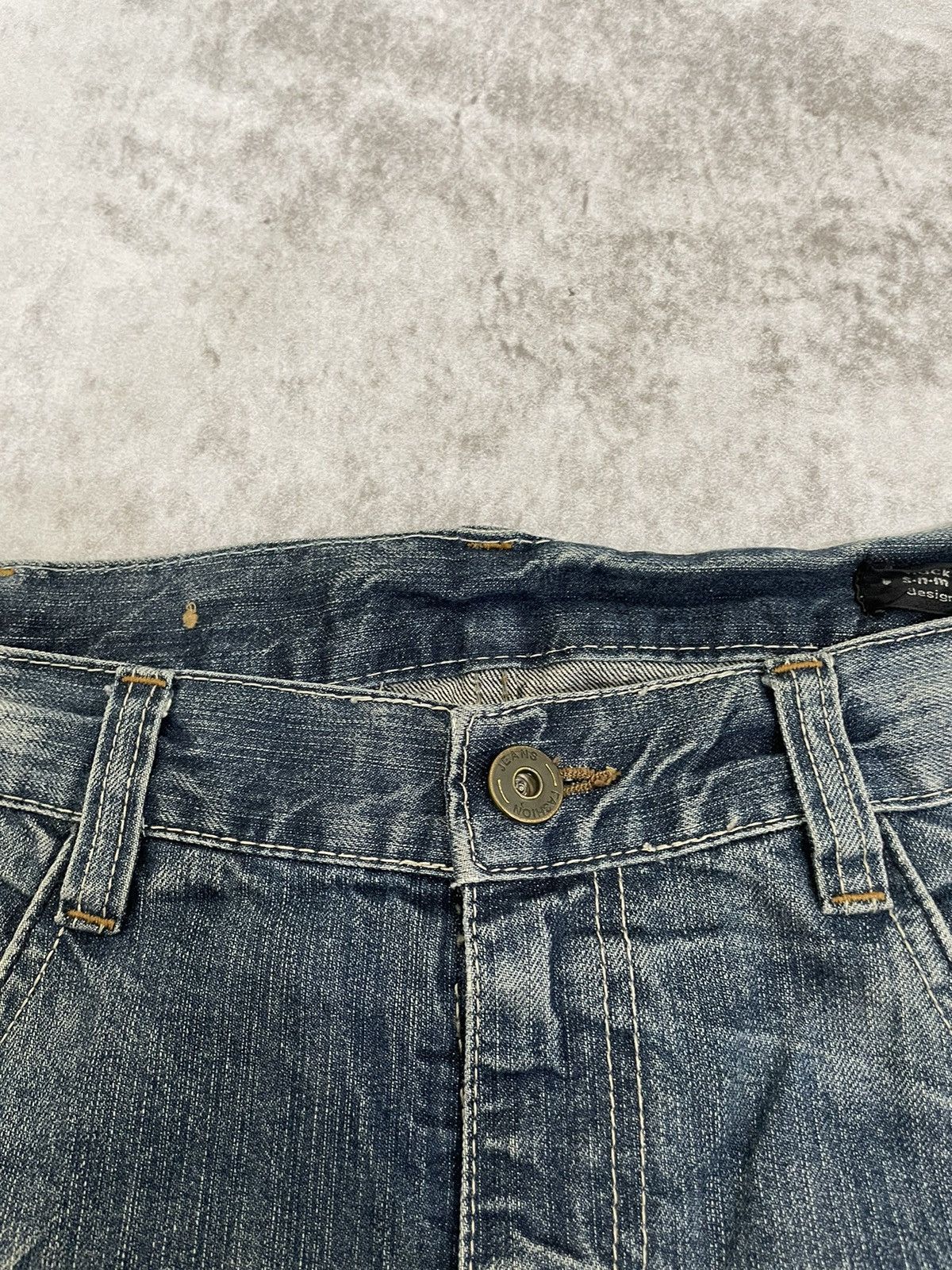 Hysteric Glamour × If Six Was Nine × Le Grande Bleu (L.G.B.) 2000s snm japan apee paint wash denim y2k style Size US 30 / EU 46 - 6 Thumbnail