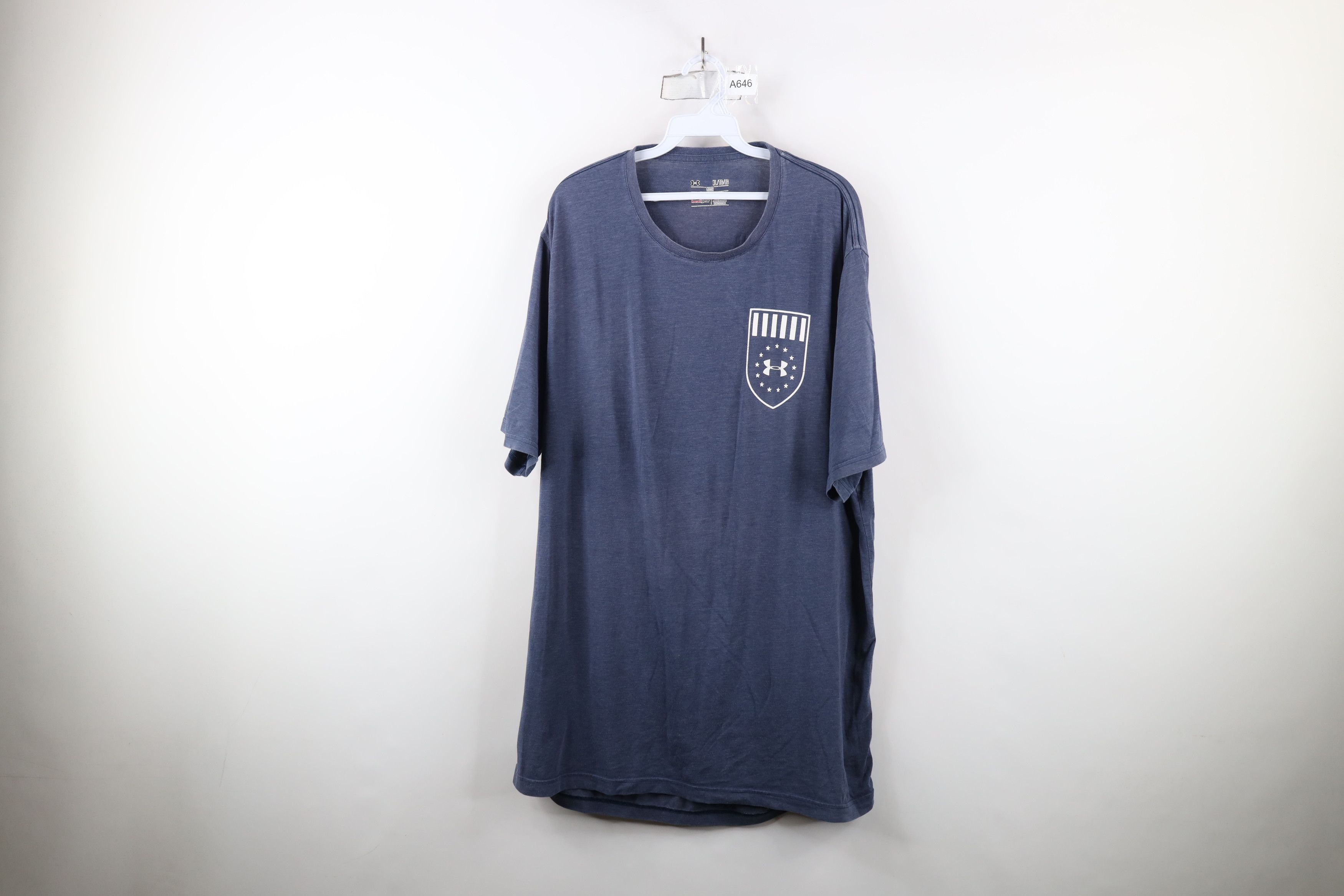 Under Armour × Vintage Under Armour Operation Freedom Military Short Sleeve T-Shirt Size US XL / EU 56 / 4 - 1 Thumbnail