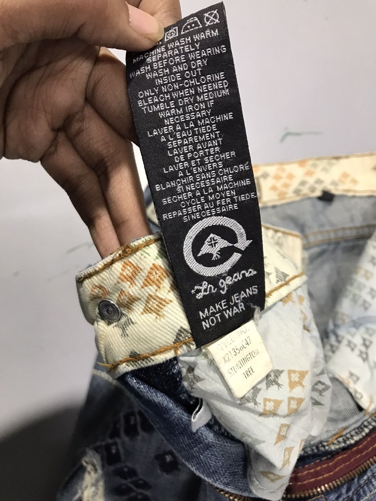 Southpole Vintage hiphop embroidered denim Size US 36 / EU 52 - 9 Thumbnail