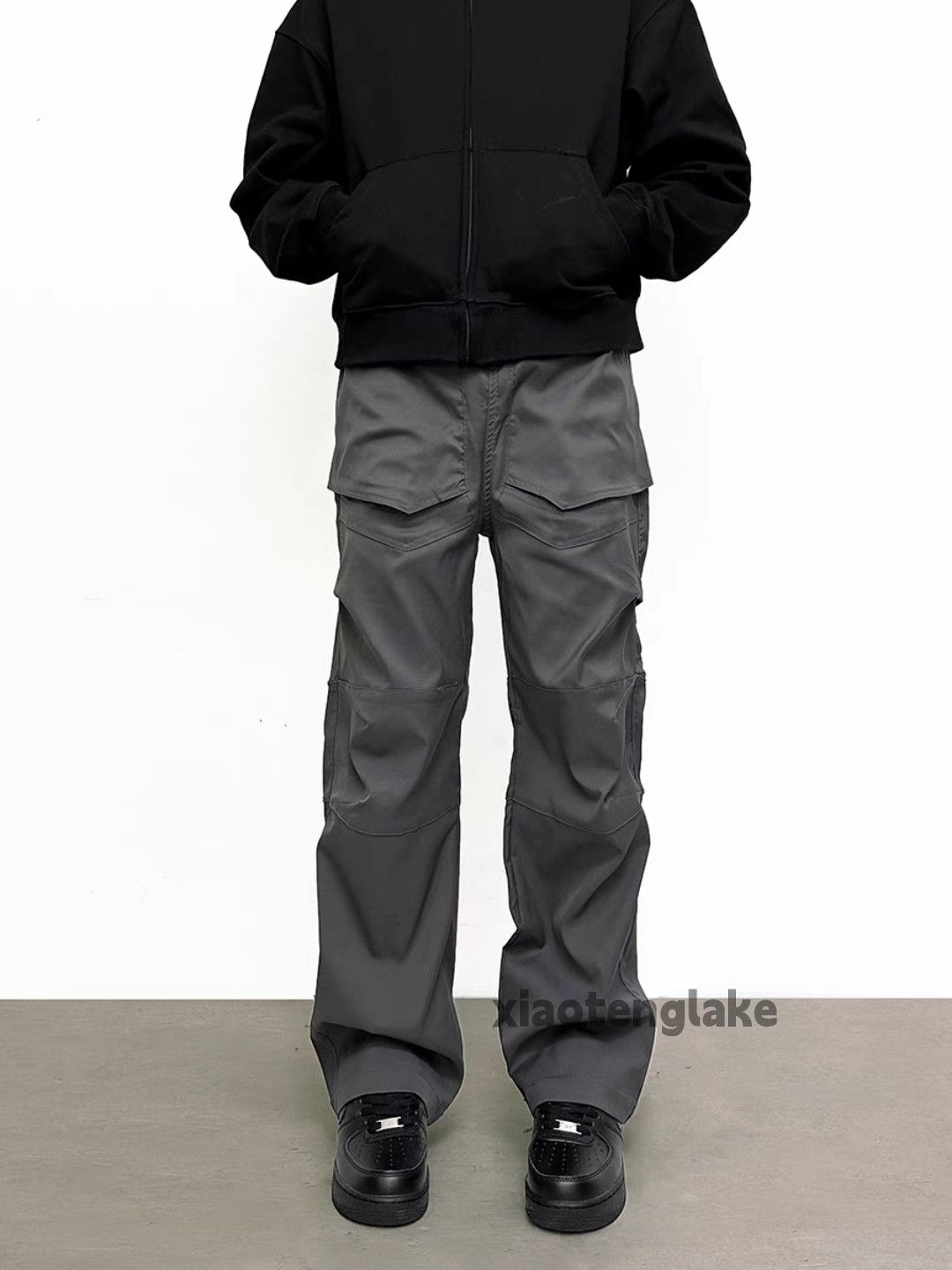 Designer × Japanese Brand × Vintage outdoor cleanfit patchwork yuppie pleated loose pants Size US 34 / EU 50 - 4 Thumbnail