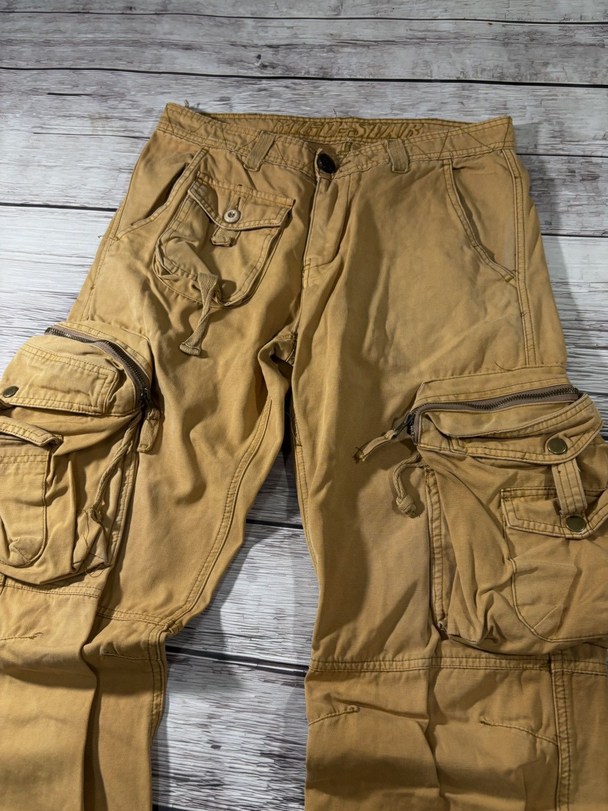 Hysteric Glamour × Japanese Brand Japanese Rick Owens Junya Watanabe Style Cargo Bondage Pant Size US 32 / EU 48 - 4 Thumbnail
