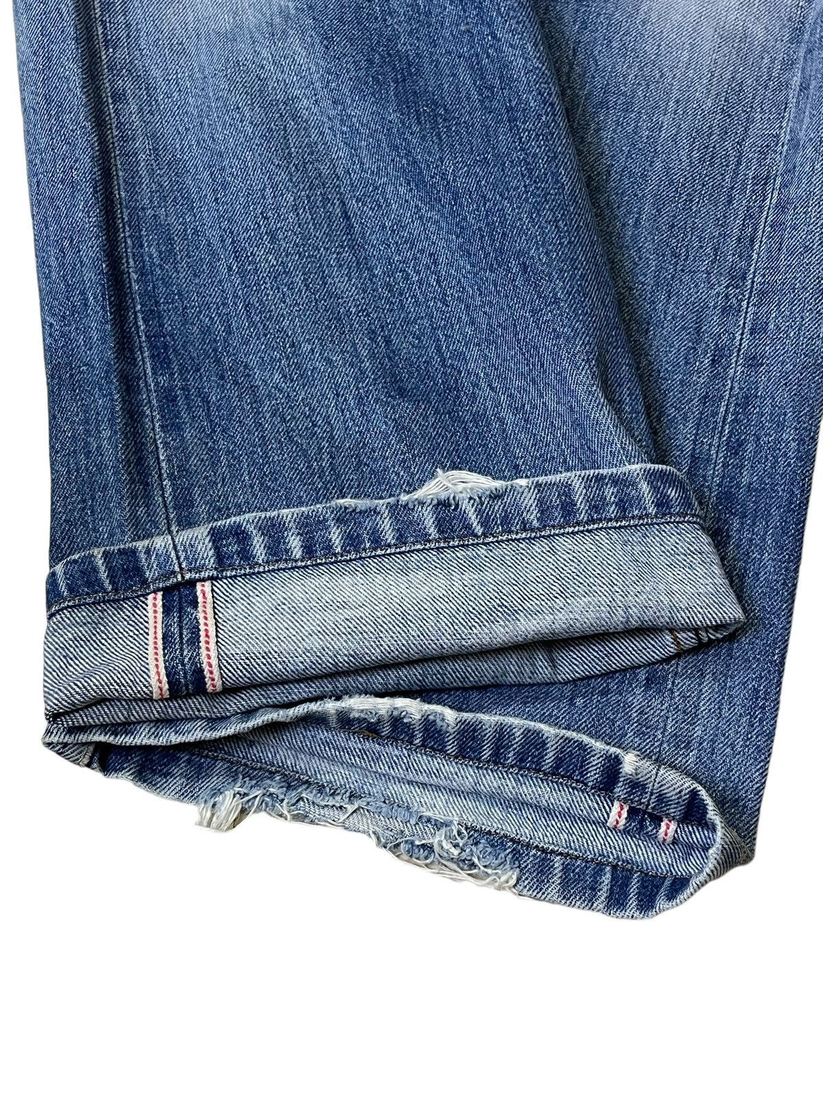 A.P.C. RIP🔥A.P.C RUE DE FLEURUS DISTRESSED SELVEDGE JEANS Size US 29 - 15 Thumbnail