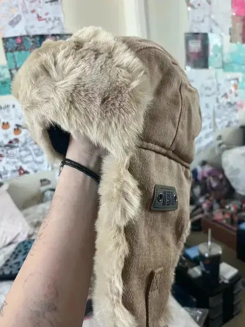 Other Pilot Winter Hat Outdoor Russian Hat Size ONE SIZE - 3 Thumbnail