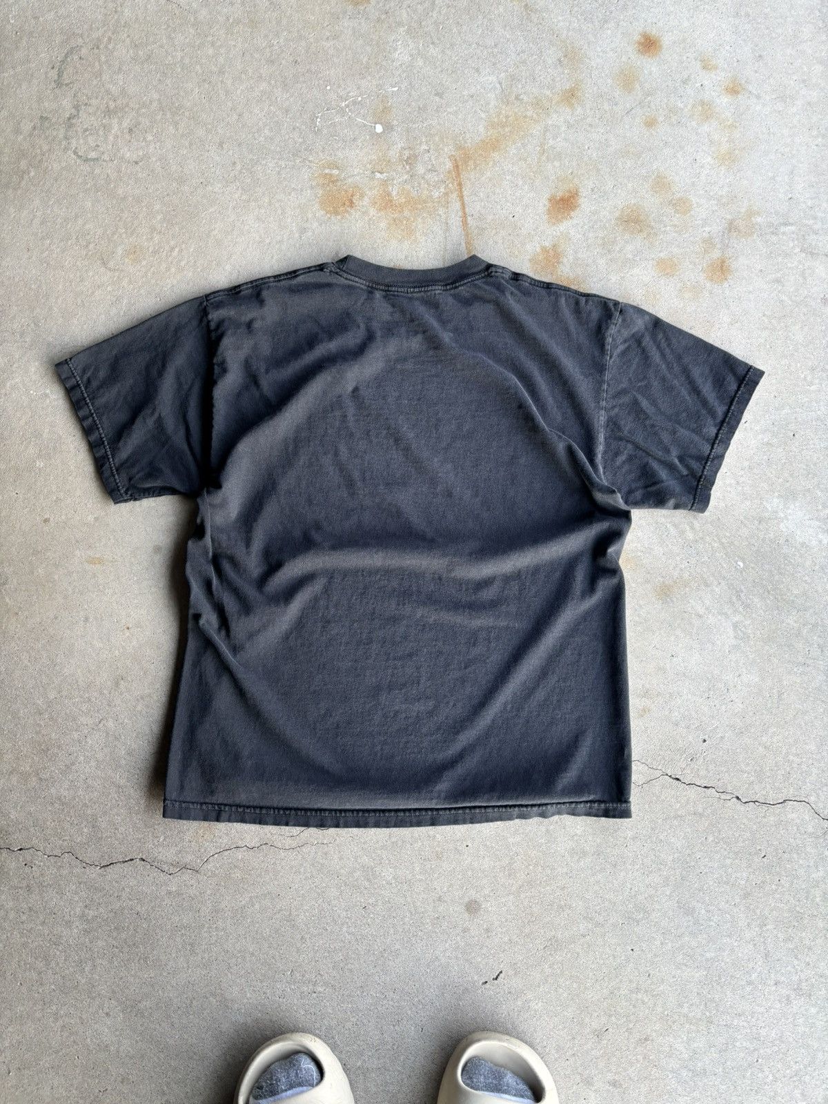DC Vintage Y2K DC Shoes Boxy Skate Black Essential Logo Tee Size US L / EU 52-54 / 3 - 2 Thumbnail