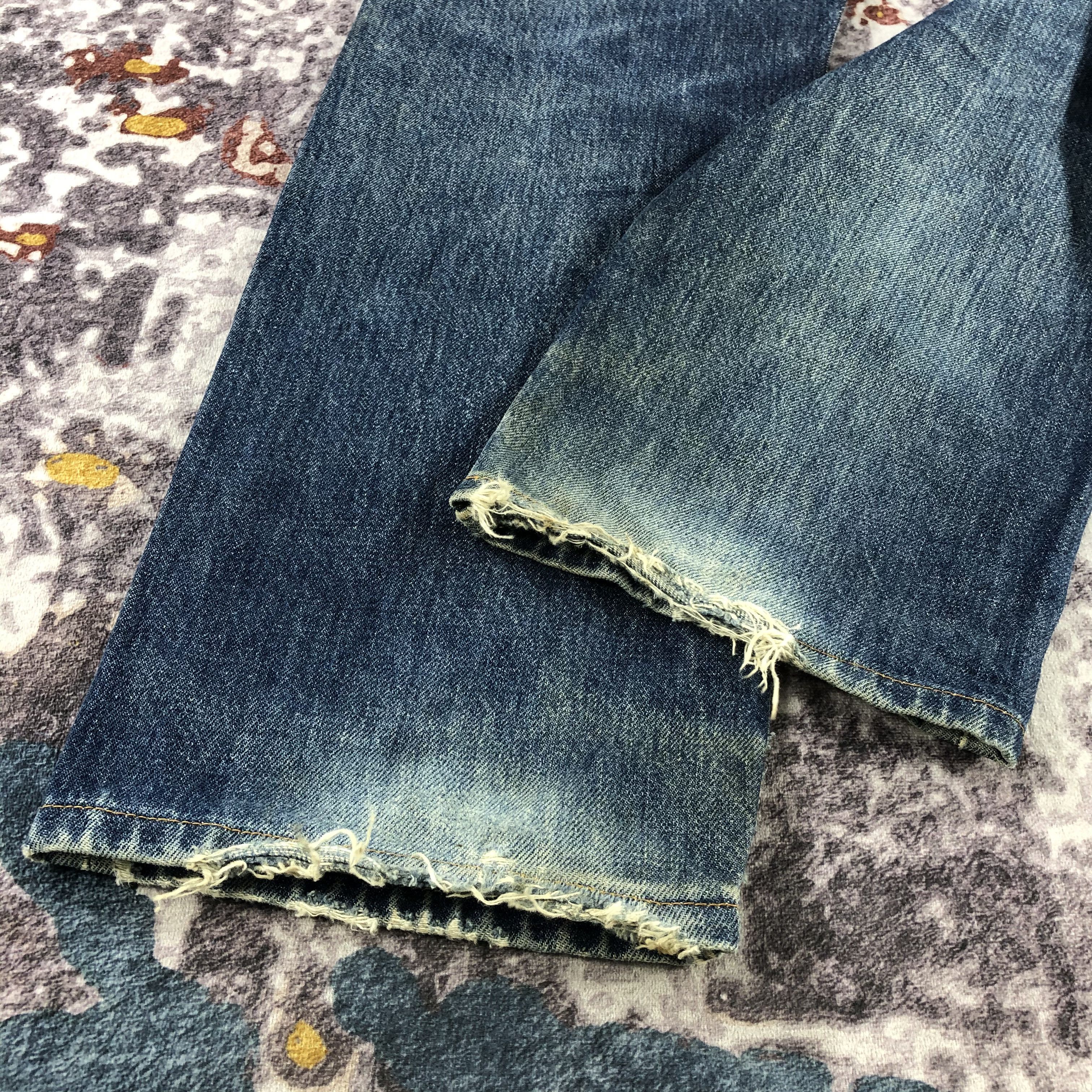 Levi's Vintage 90s Blue Wash Levis 501 Jeans-JM3027 Size US 31 - 4 Thumbnail