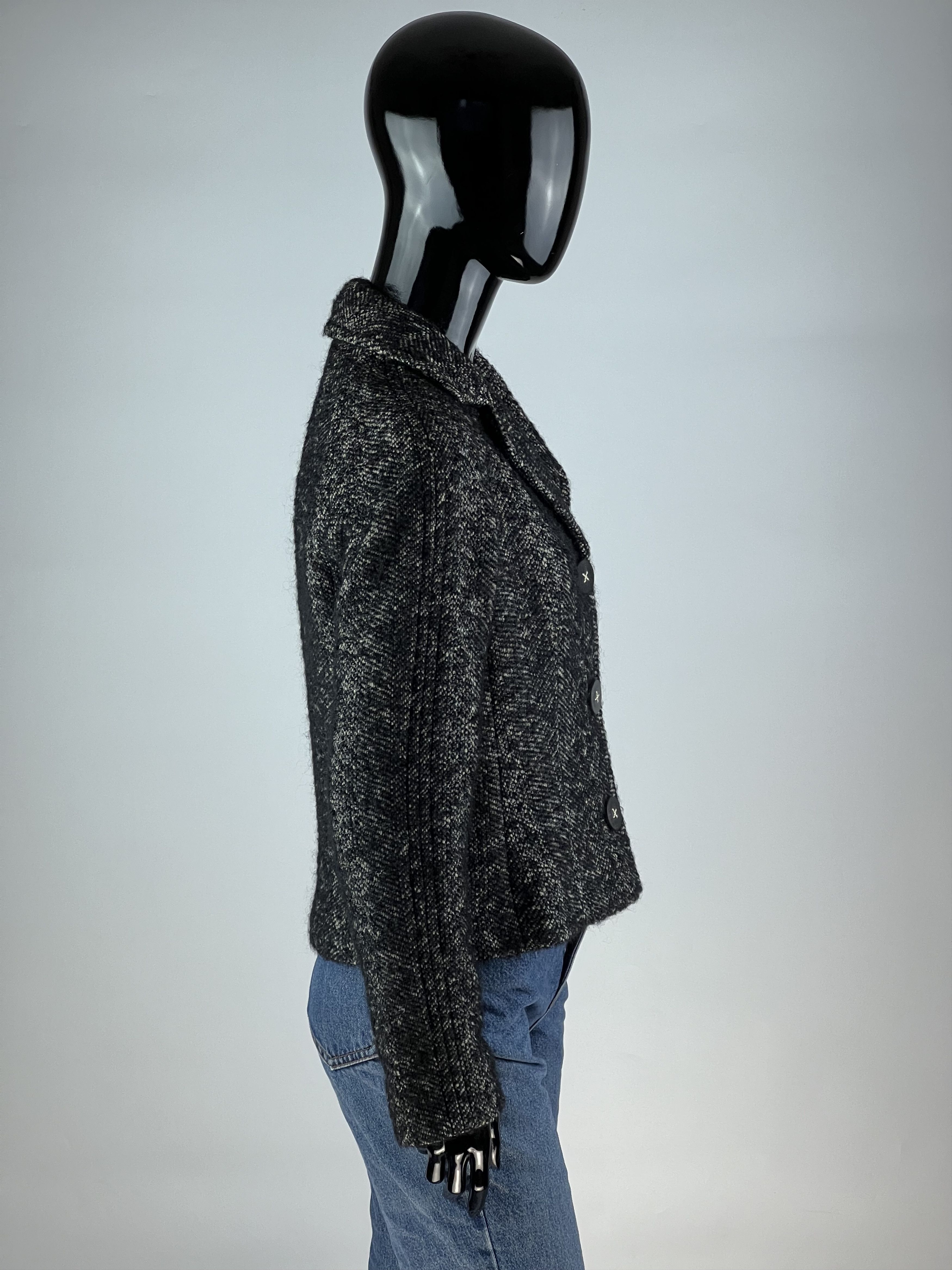 Max Mara Max Mara Wool Mohair Silk Blazer Size IT40 US6 GB8 F38 Size S / US 4 / IT 40 - 2 Thumbnail