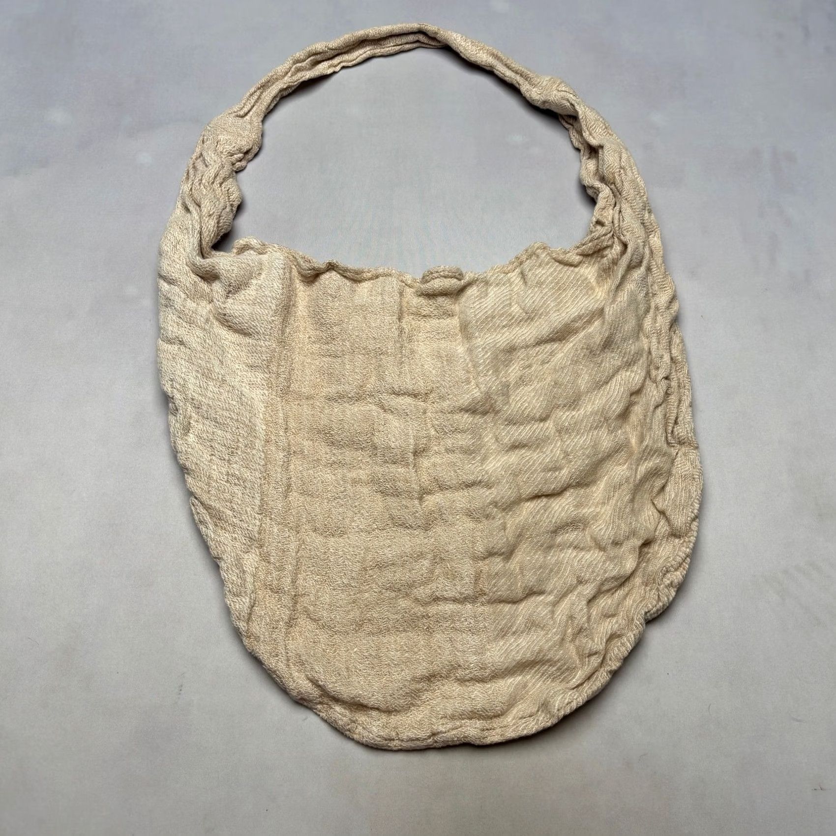 Vintage La Bottega di Brunella Bag Tote Shoulder Grocery Textured Italian Round Slouch Women Size ONE SIZE - 2 Thumbnail