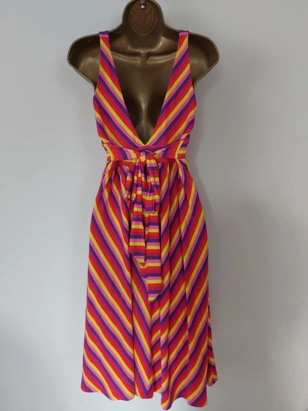 Vintage Vintage Midi dress Size M / US 6-8 / IT 42-44 - 5 Thumbnail