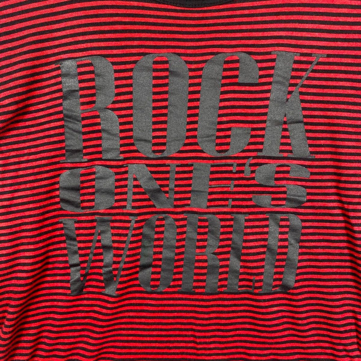semanticdesign Japanese Brand SEMANTIC DESIGN Rock One's World Tee Shirt Size ONE SIZE - 2 Thumbnail