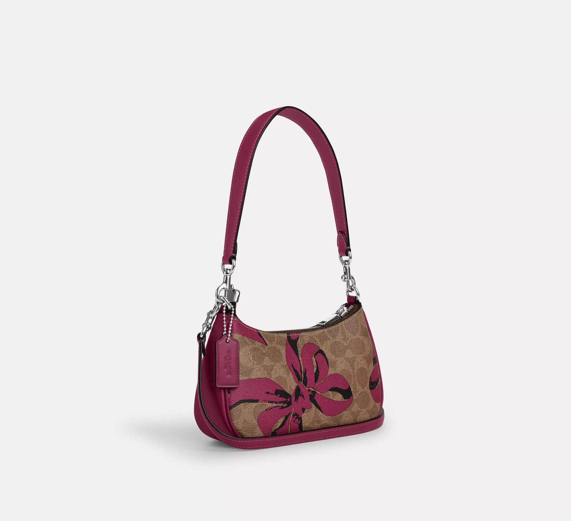 Coach Teri Mini Crossbody Bag With Bow Print CY733 Size ONE SIZE - 6 Thumbnail