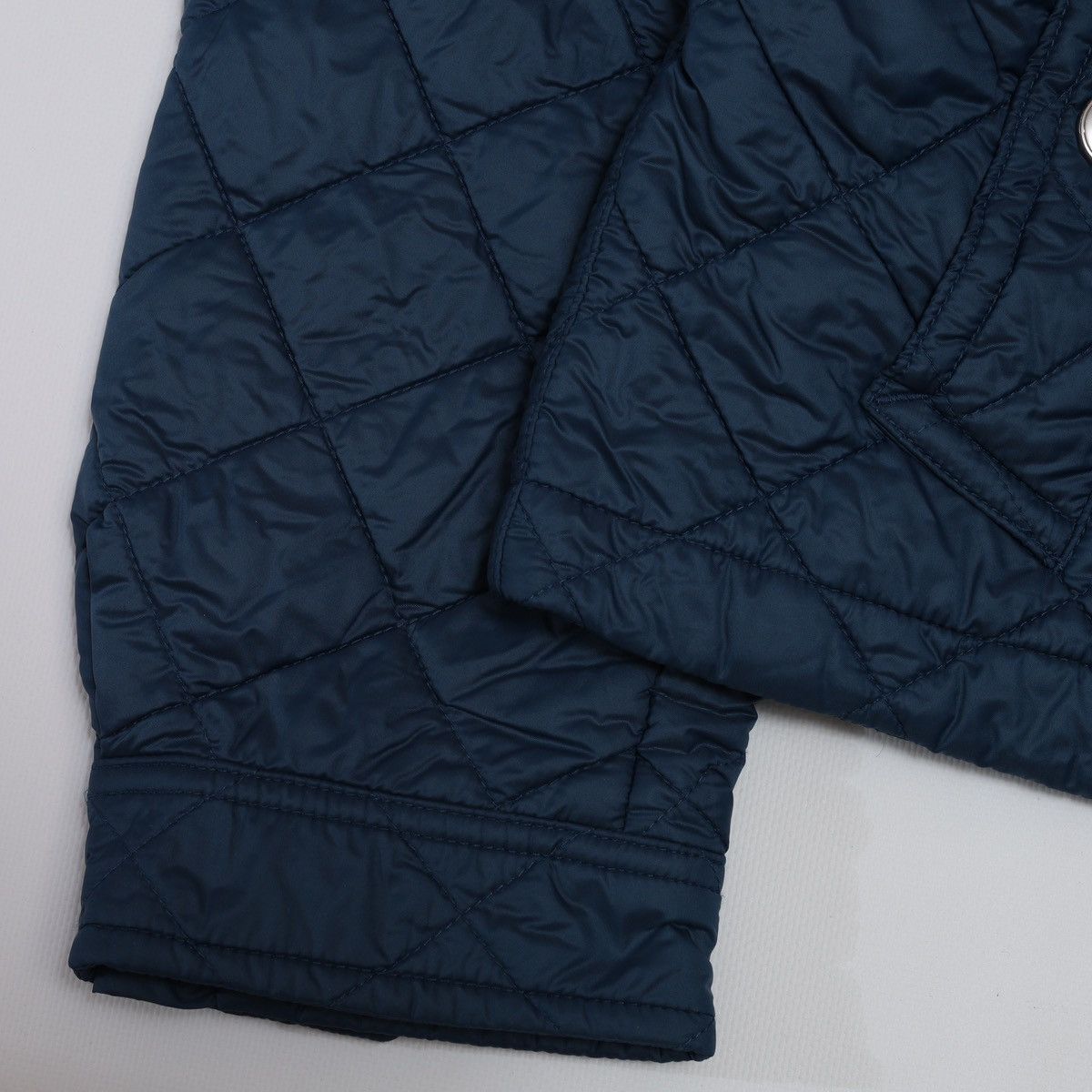 Burberry Burberry Quilted Jacket Two Tones Block Recycled Nylon Blue Size US M / EU 48-50 / 2 - 10 Thumbnail