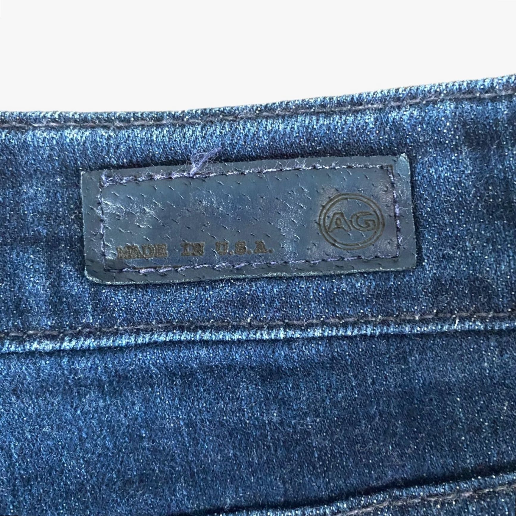Denime Adriano Goldschmied Pixie Cuffed Jean Shorts Women's 32 Blue Denim Dark Wash Womens Size 24" / US 00 / IT 34 - 7 Thumbnail