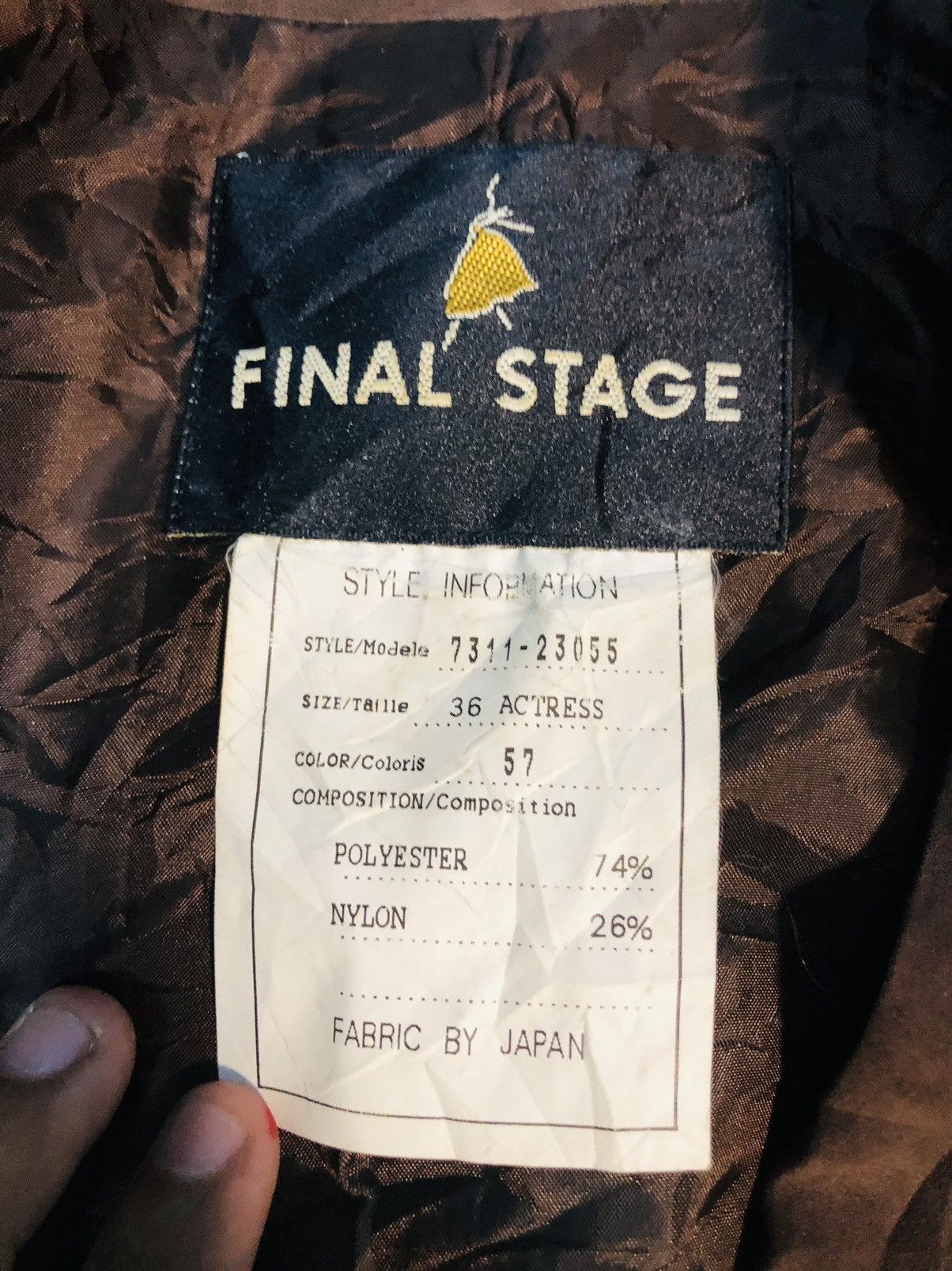 Japanese Brand Final Stage Button Up Coat (16) Size US S / EU 44-46 / 1 - 6 Thumbnail