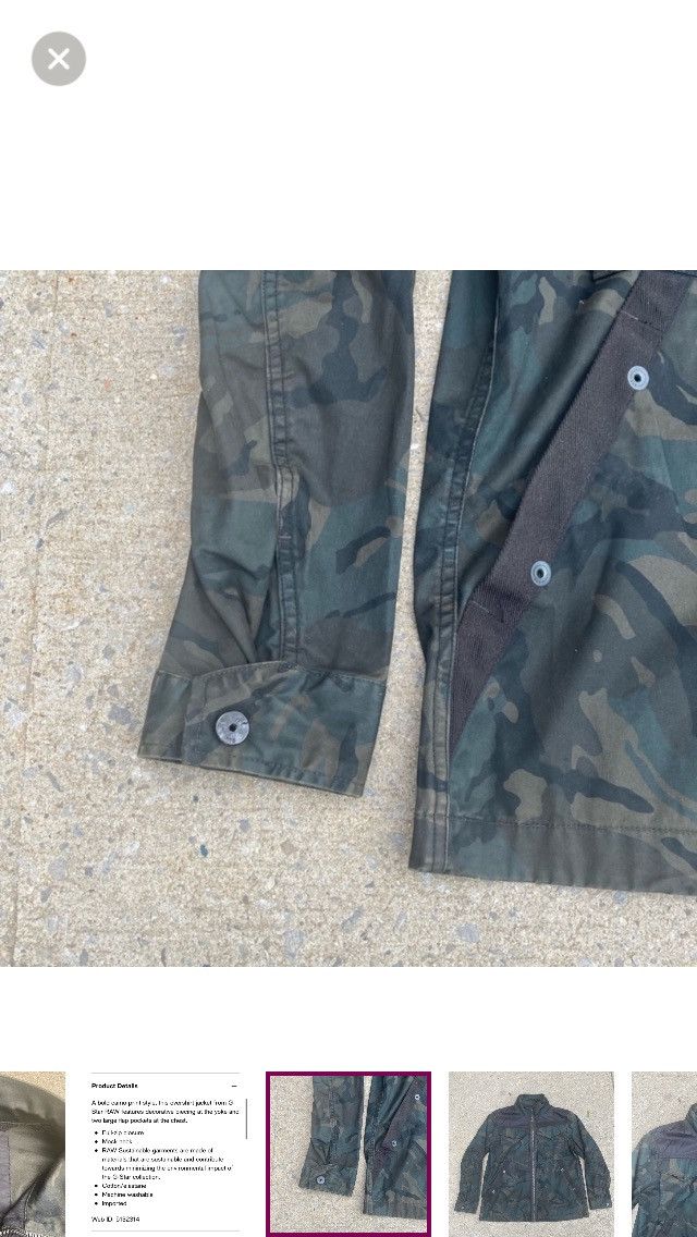 G-Star G-Star Raw Camo Jacket XL Size US XL / EU 56 / 4 - 10 Thumbnail