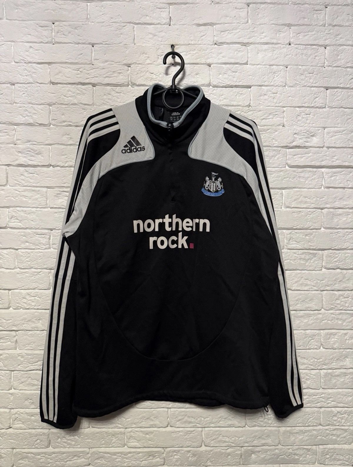 Adidas Adidas Newcastle 07/08 Jersey Training 1/4 Zip Sweatshirt Size US L / EU 52-54 / 3 - 1 Thumbnail