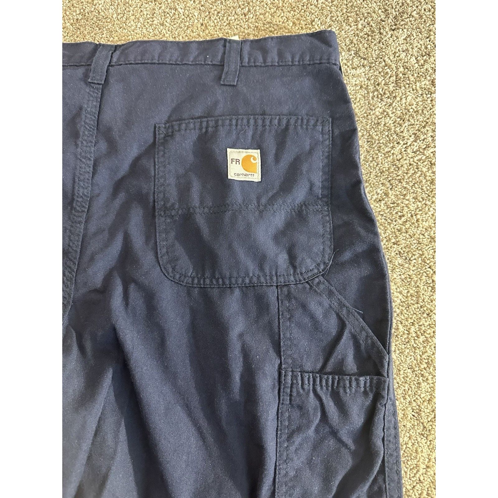 Carhartt Carhartt FR Flame-Resistant 38x34 Navy Cat 2 Size US 38 / EU 54 - 11 Thumbnail