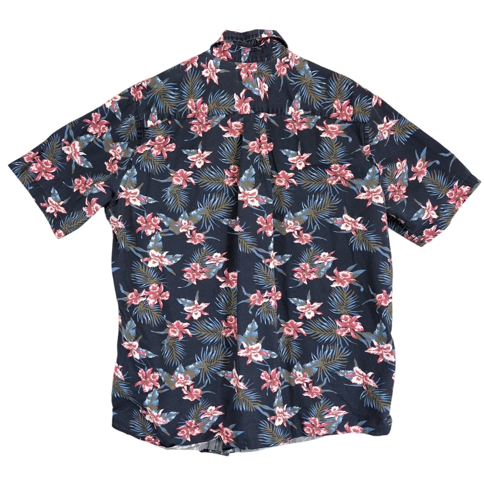 Chaps Chaps Men's XL Tropical Hawaiian Print Button Down Shirt Size US XL / EU 56 / 4 - 3 Thumbnail