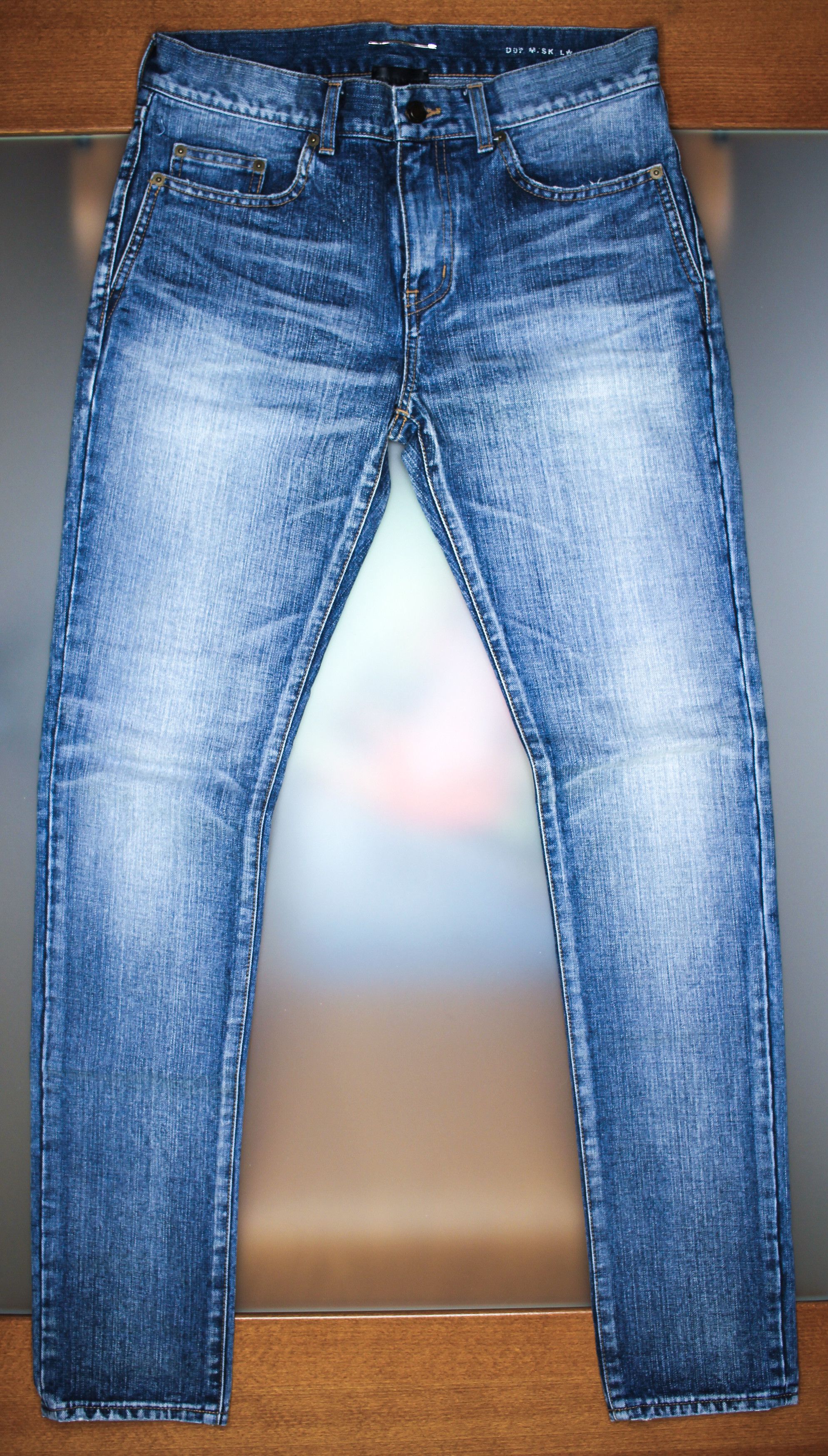Saint Laurent Paris SAINT LAURENT PARIS D02 M/SK-LW Size US 29 - 2 Thumbnail