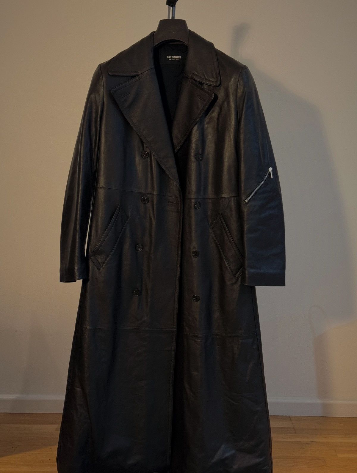 Raf Simons RAF Simons Fall2020 Runway Long leather trench