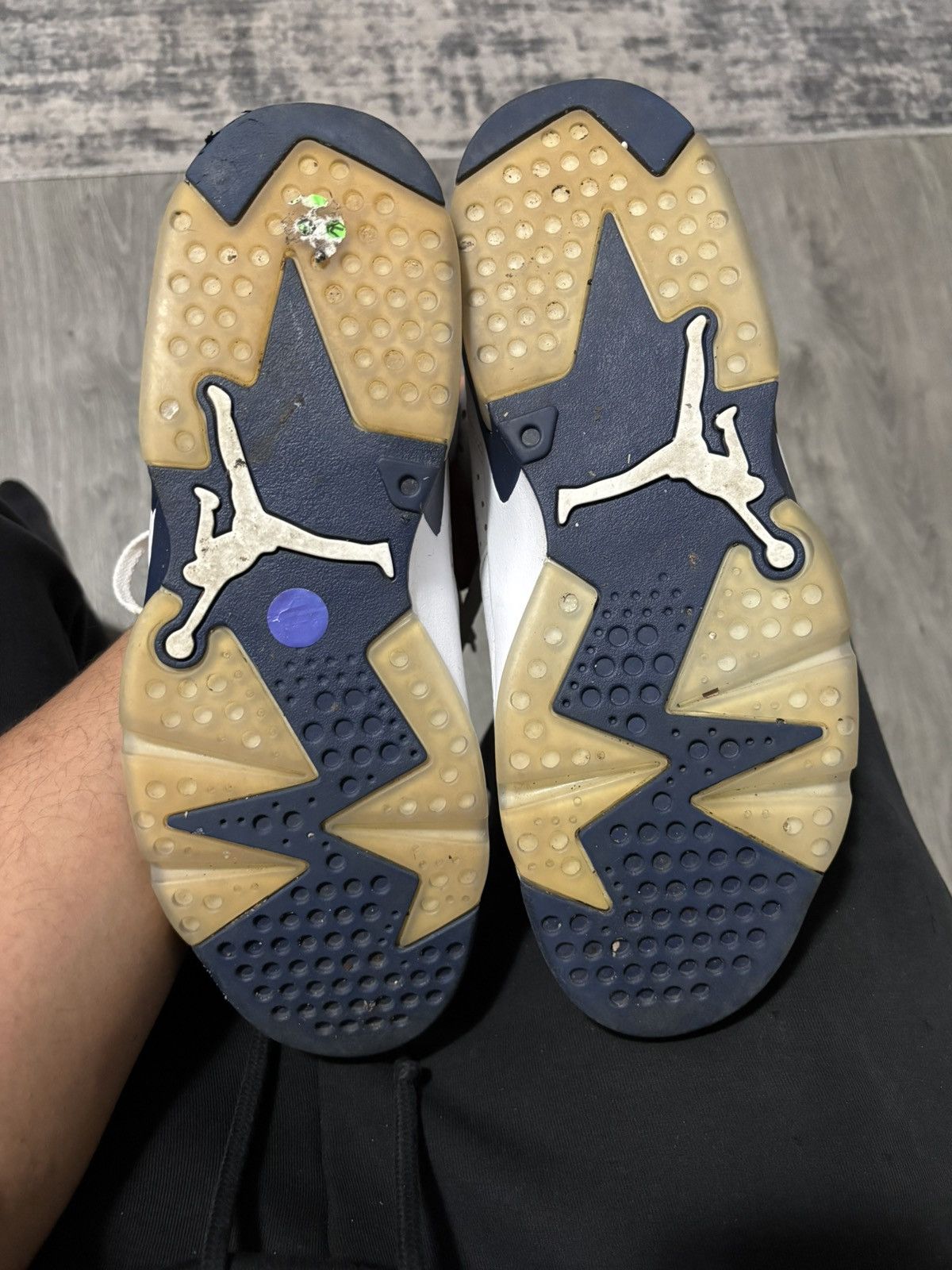 Jordan Brand Midnight Blue Jordan 6s Size 10, Used Size US 10 / EU 43 - 5 Thumbnail