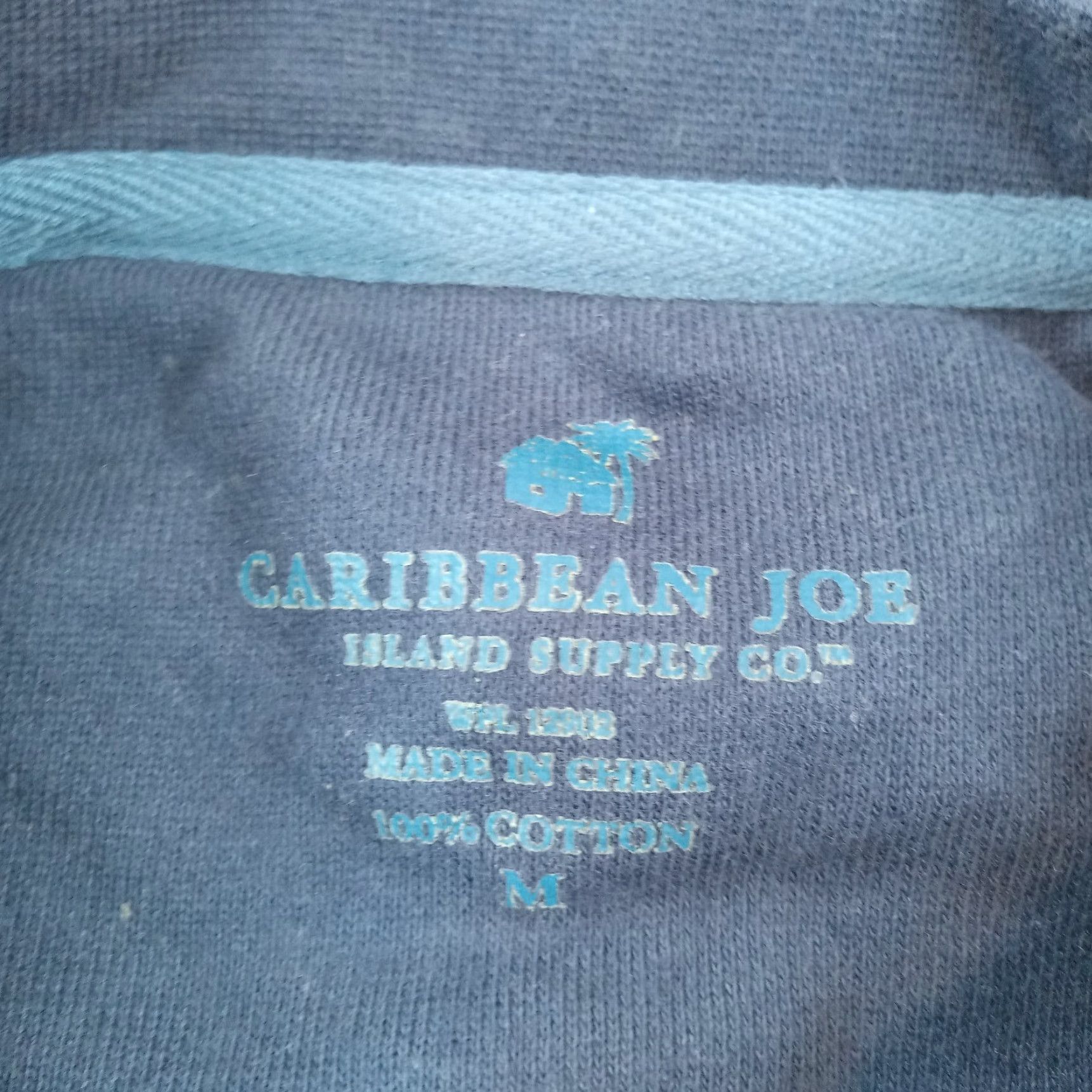Vintage Caribbean Joe Sweater Pullover Mens Medium Blue Long Sleeve Casual Golf Walking Size US M / EU 48-50 / 2 - 5 Thumbnail