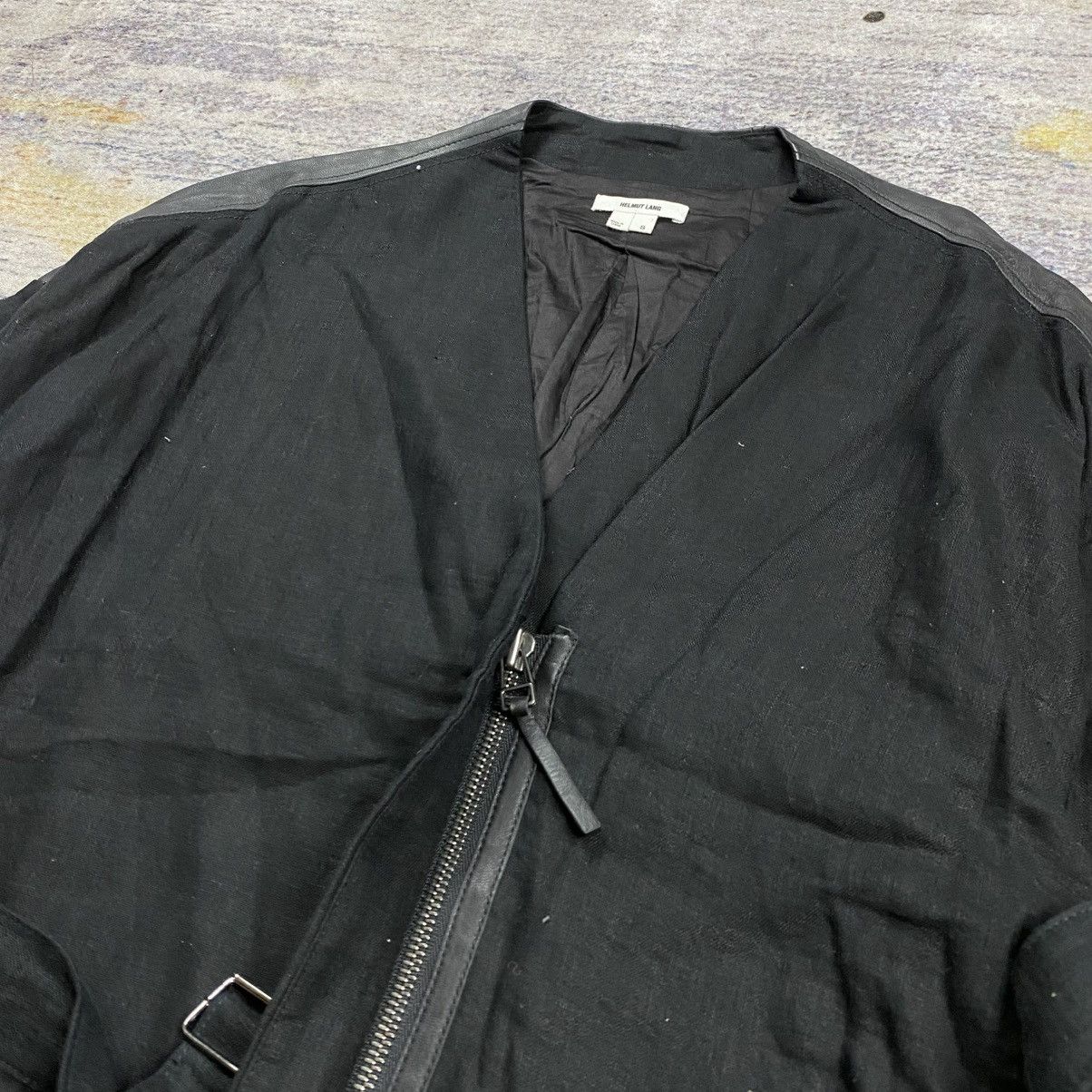Helmut Lang Helmut lang outer jacket mix leather Size US S / EU 44-46 / 1 - 4 Thumbnail