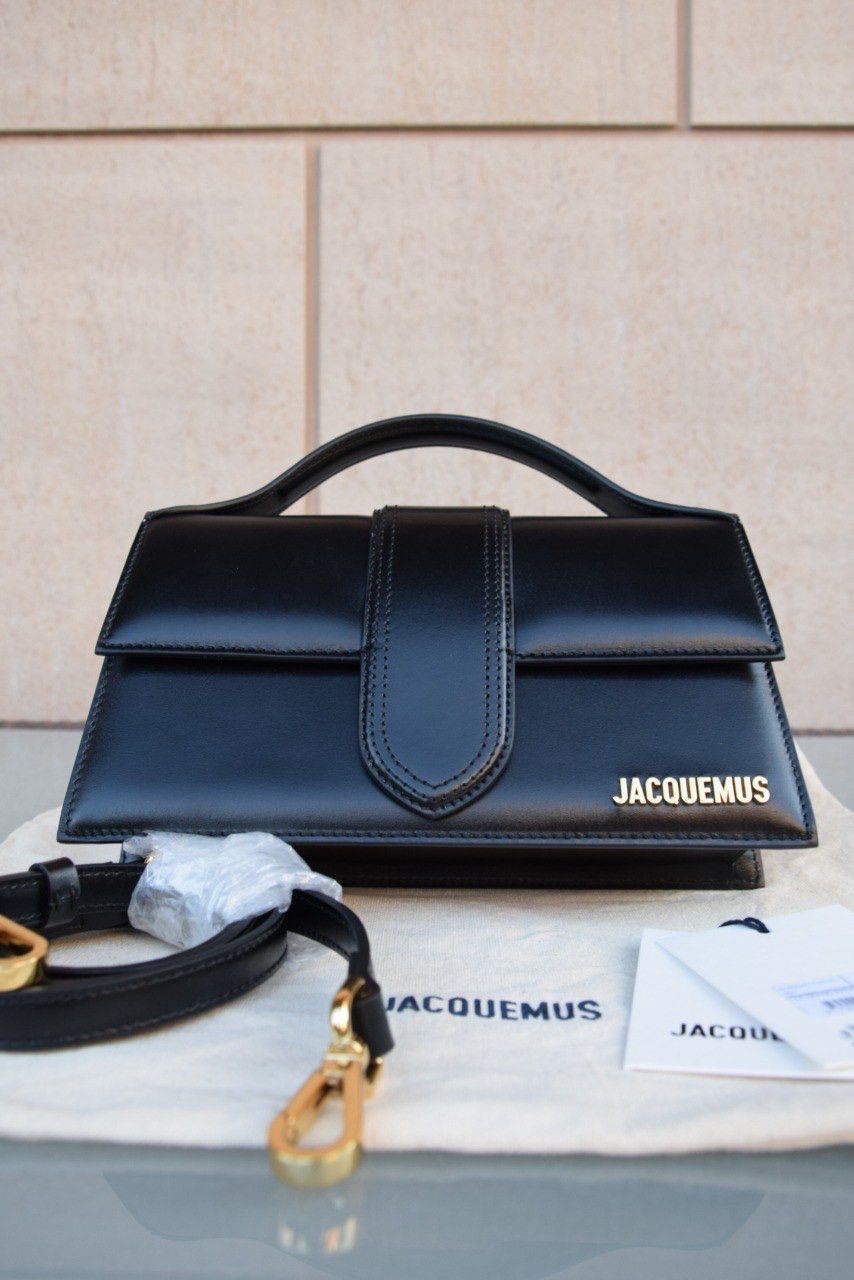 Jacquemus Jacquemus grand bambino black Size ONE SIZE - 7 Thumbnail
